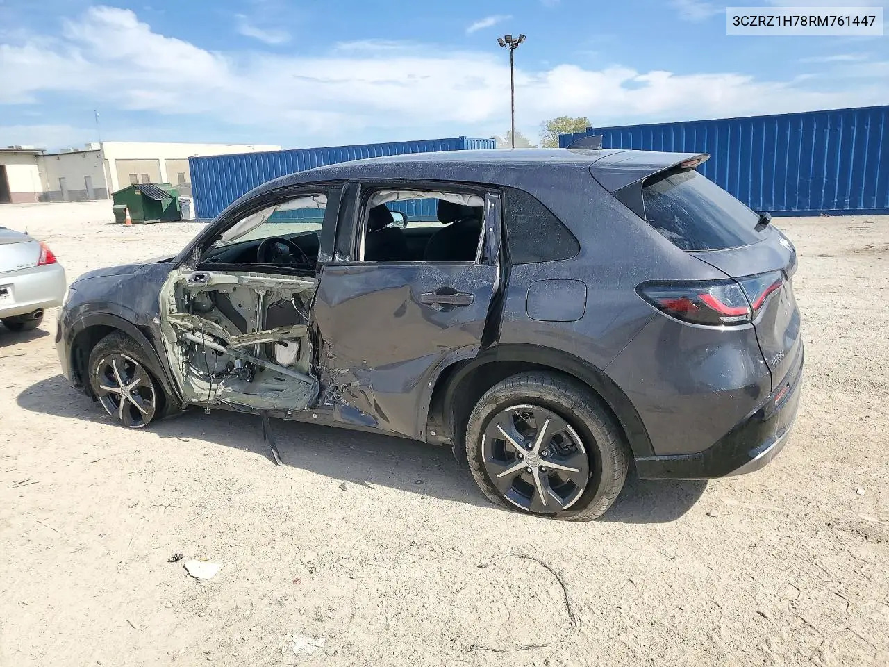 2024 HONDA HR-V VIN 3CZRZ1H78RM761447 — фото 2