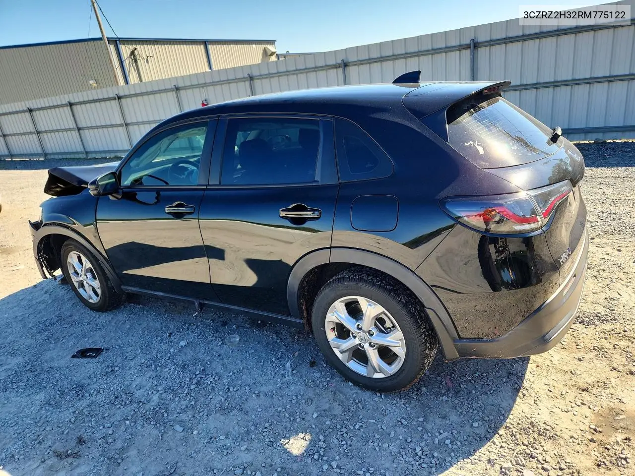 2024 HONDA HR-V VIN 3CZRZ2H32RM775122 — фото 2