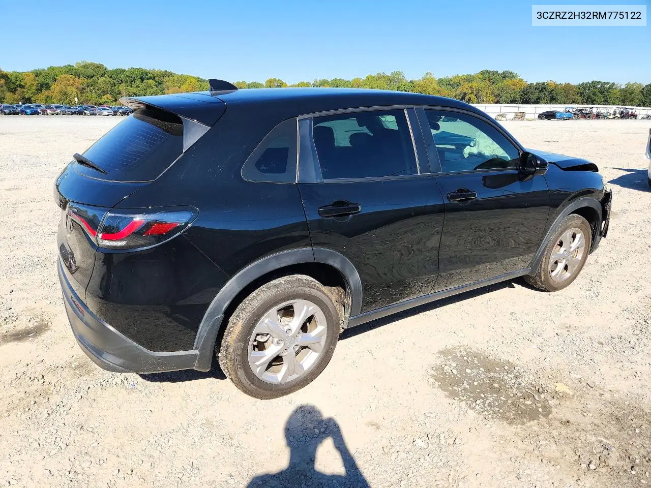 2024 HONDA HR-V VIN 3CZRZ2H32RM775122 — фото 3