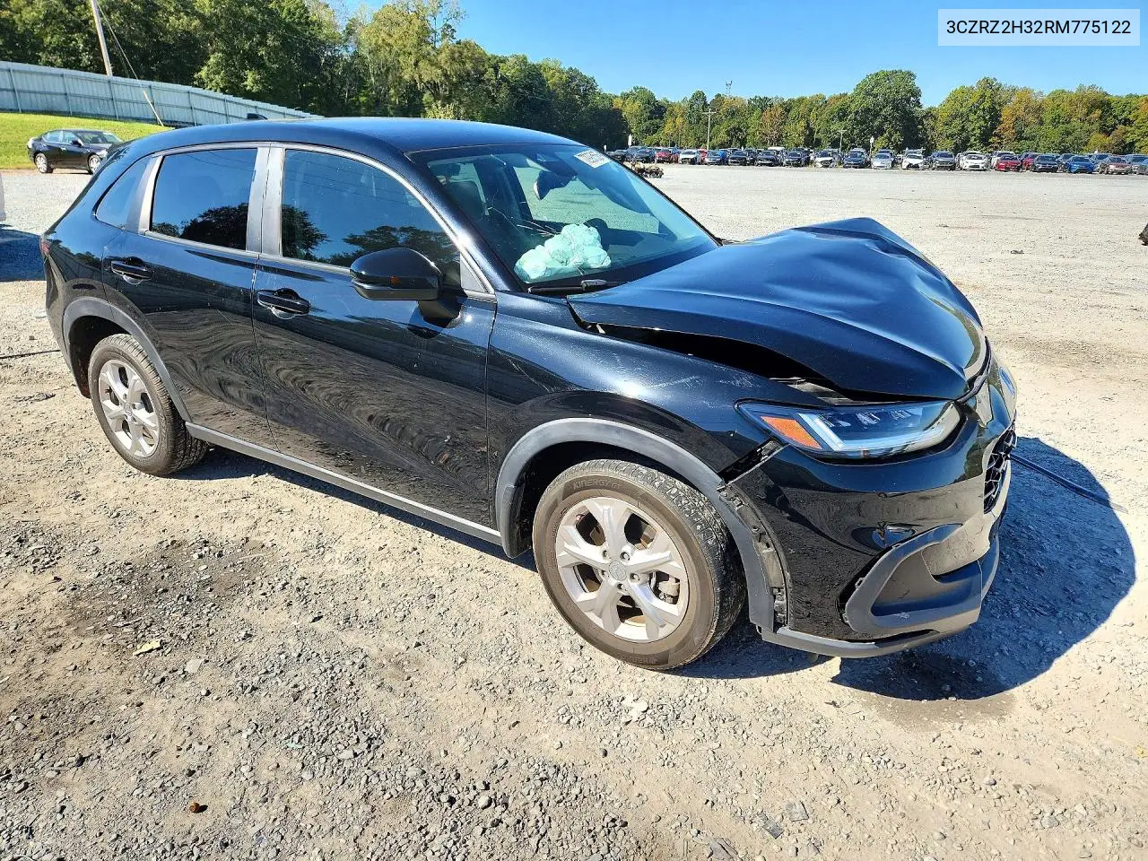 2024 HONDA HR-V VIN 3CZRZ2H32RM775122 — фото 4