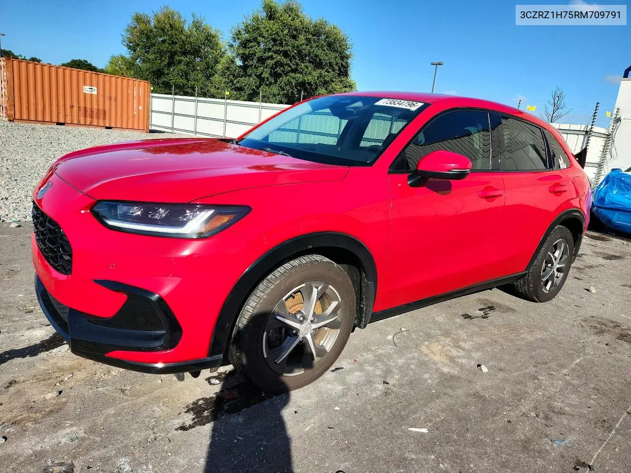HONDA HR-V 2024, VIN 3CZRZ1H75RM709791