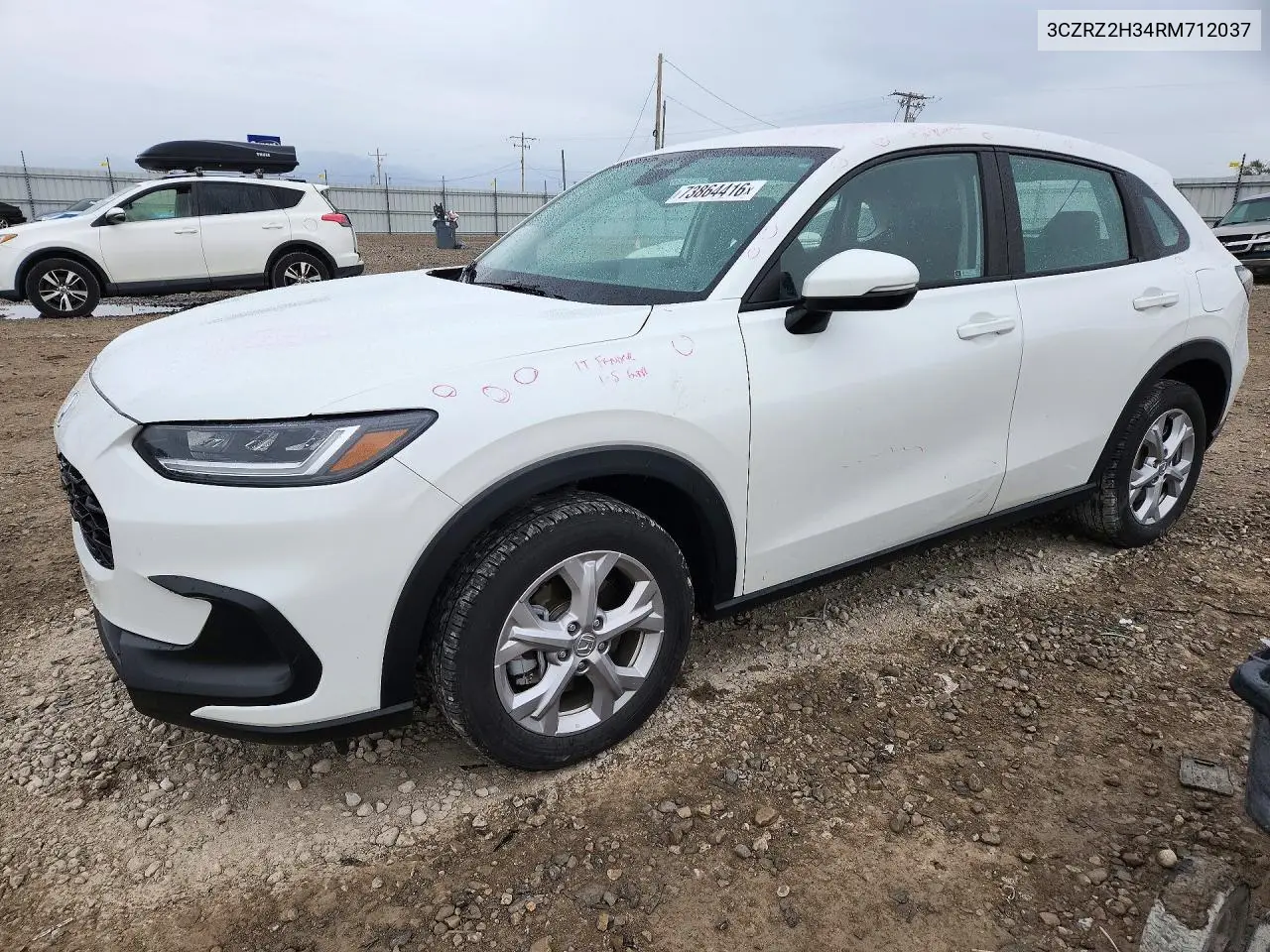HONDA HR-V 2024, VIN 3CZRZ2H34RM712037