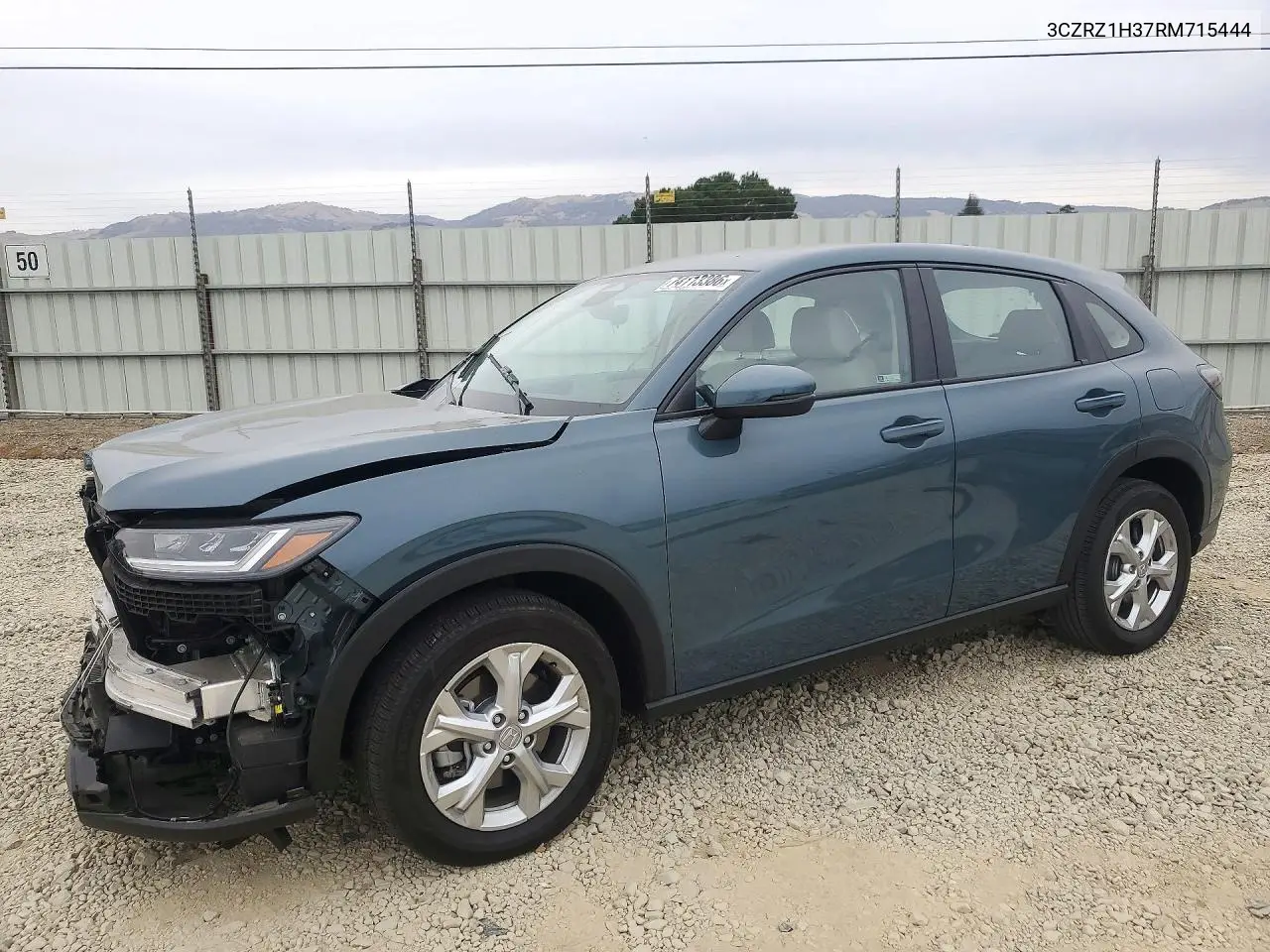 HONDA HR-V 2024, VIN 3CZRZ1H37RM715444