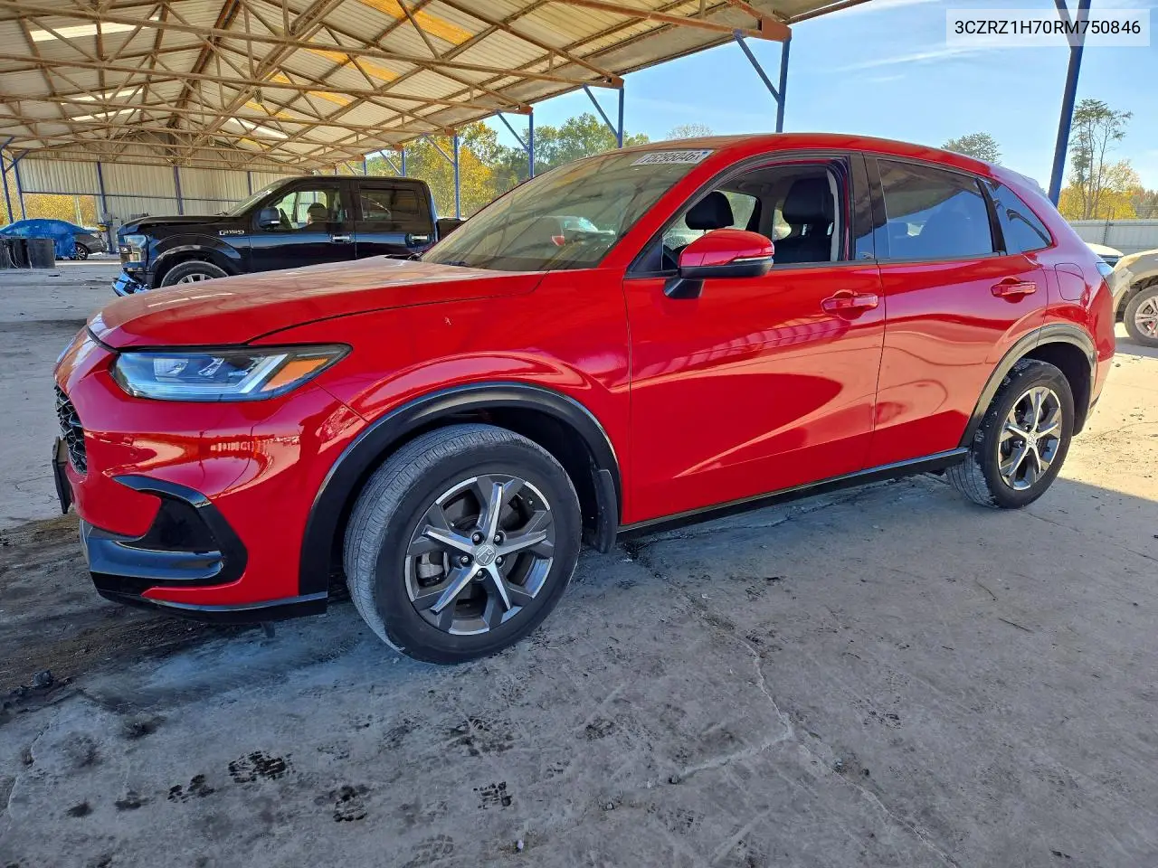 HONDA HR-V 2024, VIN 3CZRZ1H70RM750846