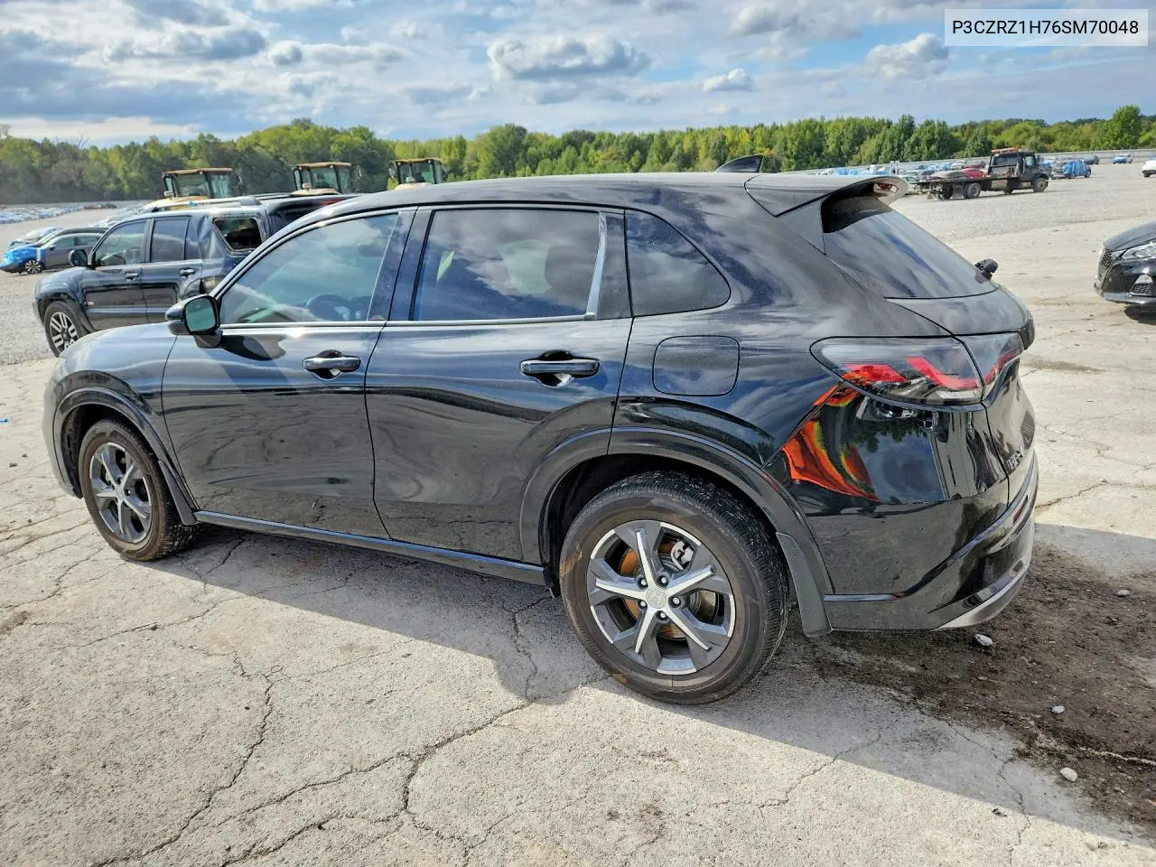 2025 HONDA HR-V VIN 3CZRZ1H76SM700488 — фото 2