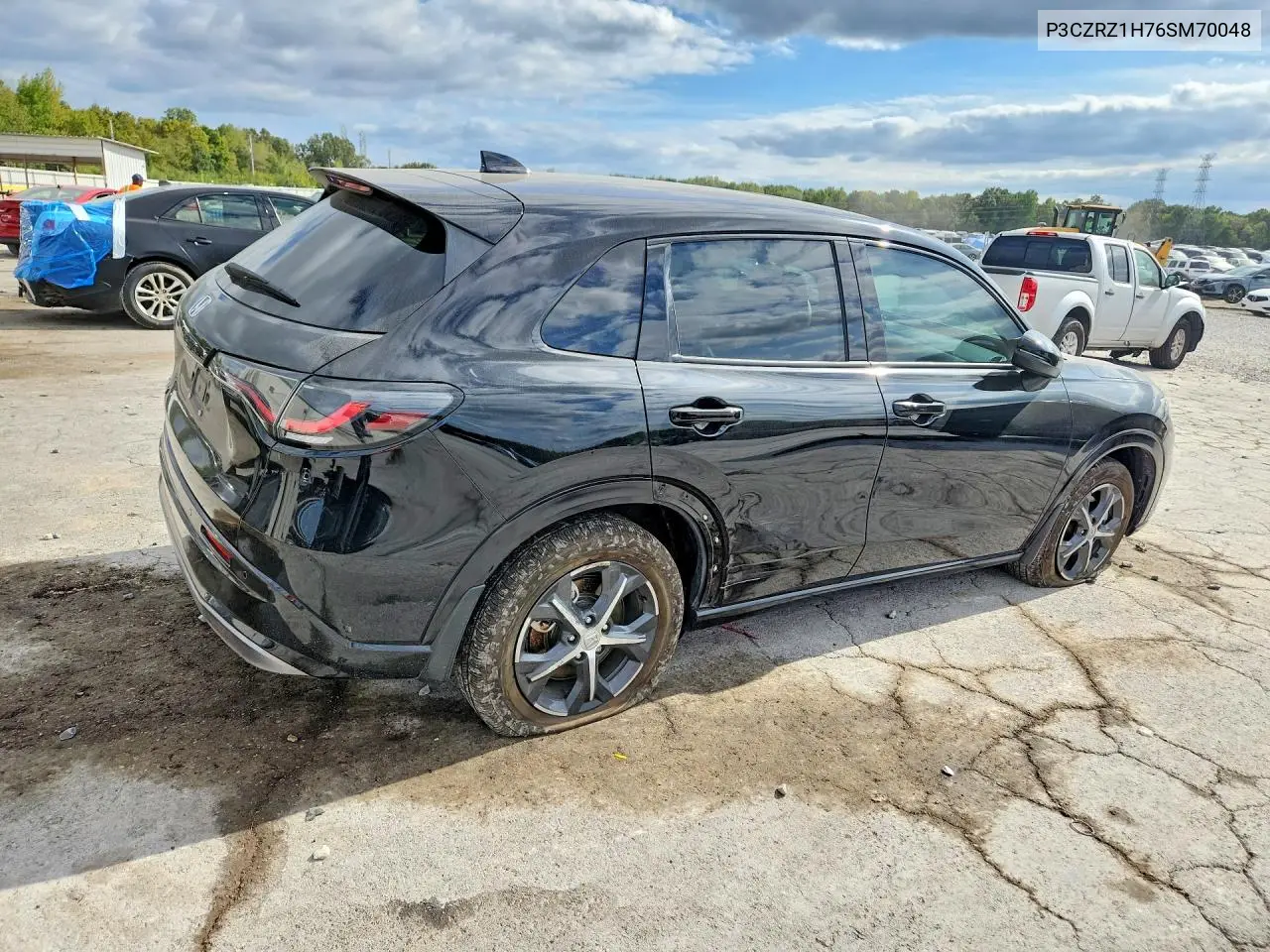 2025 HONDA HR-V VIN 3CZRZ1H76SM700488 — фото 3