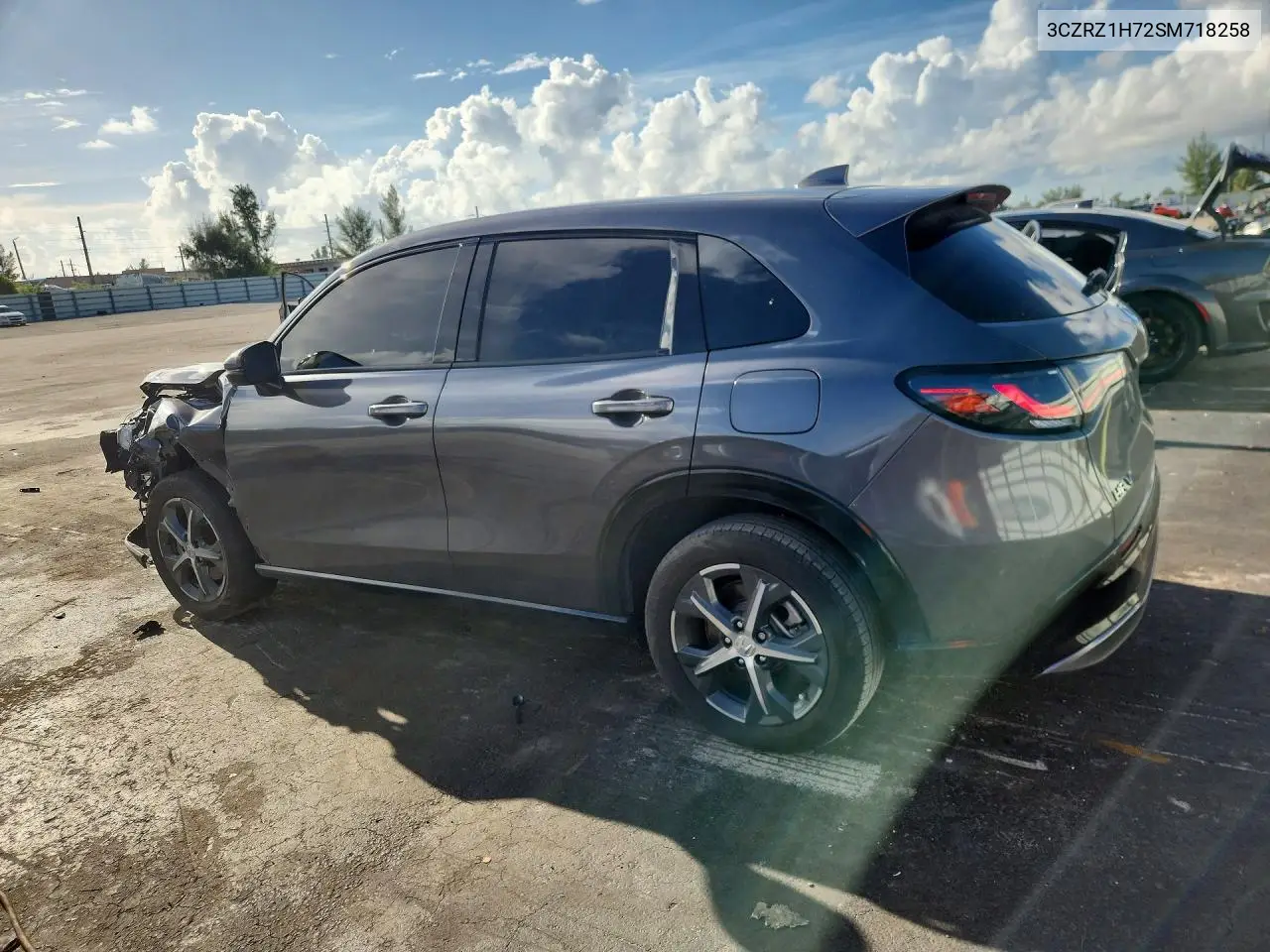 2025 HONDA HR-V VIN 3CZRZ1H72SM718258 — фото 2