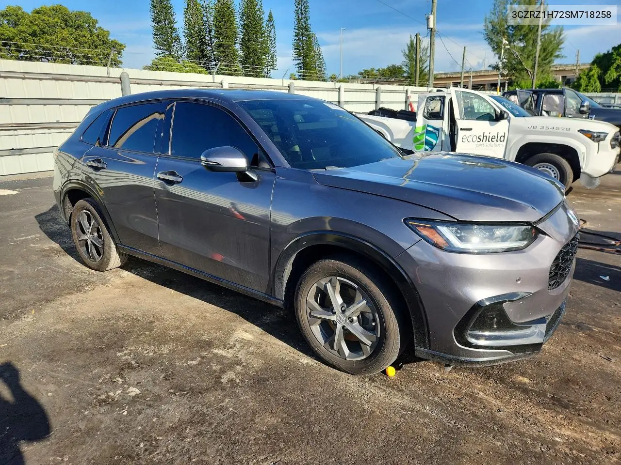 2025 HONDA HR-V VIN 3CZRZ1H72SM718258 — фото 4