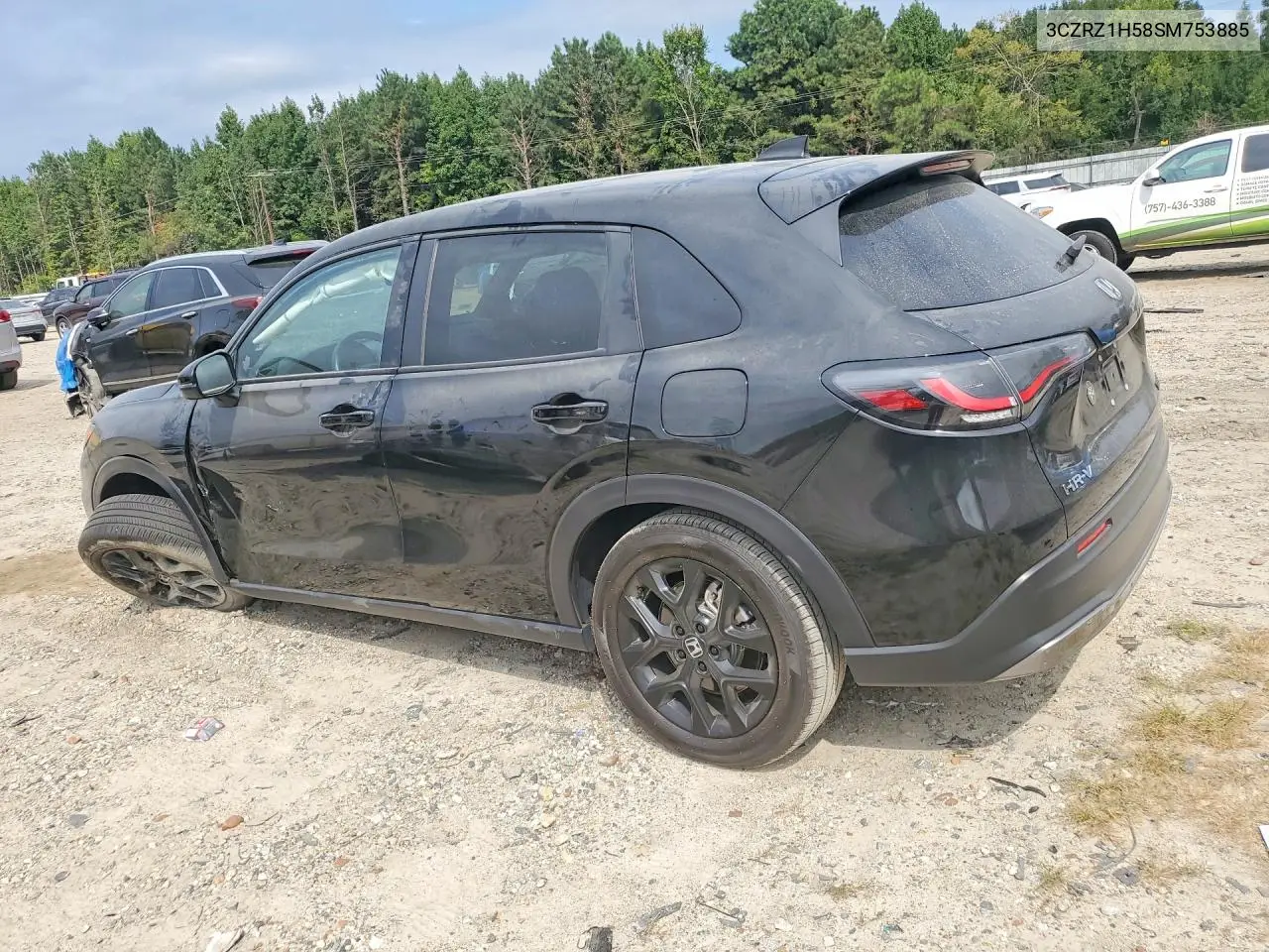 2025 HONDA HR-V VIN 3CZRZ2H53SM786704 — фото 2