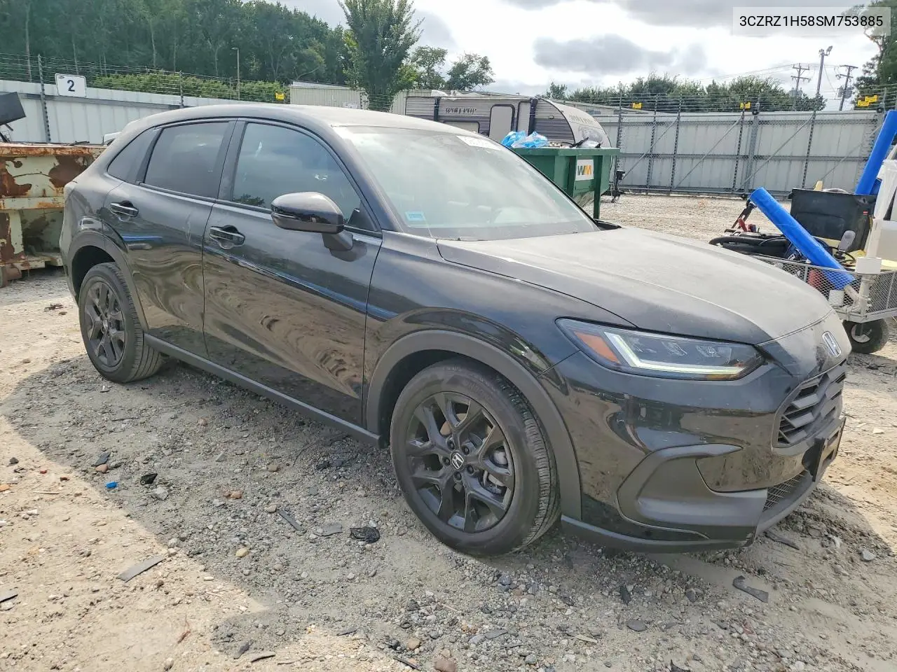 2025 HONDA HR-V VIN 3CZRZ2H53SM786704 — фото 4