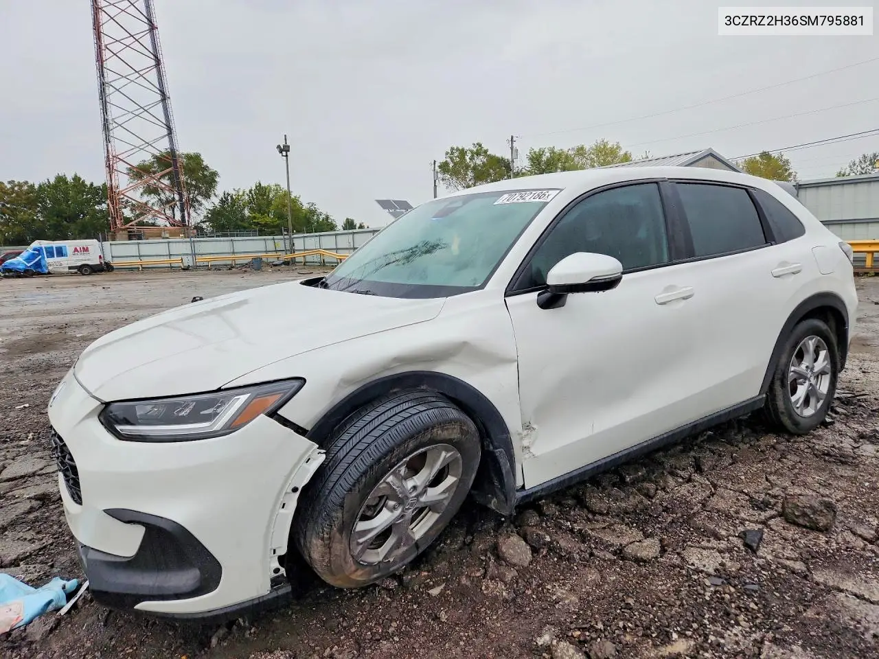 HONDA HR-V 2025, VIN 3CZRZ2H36SM795881