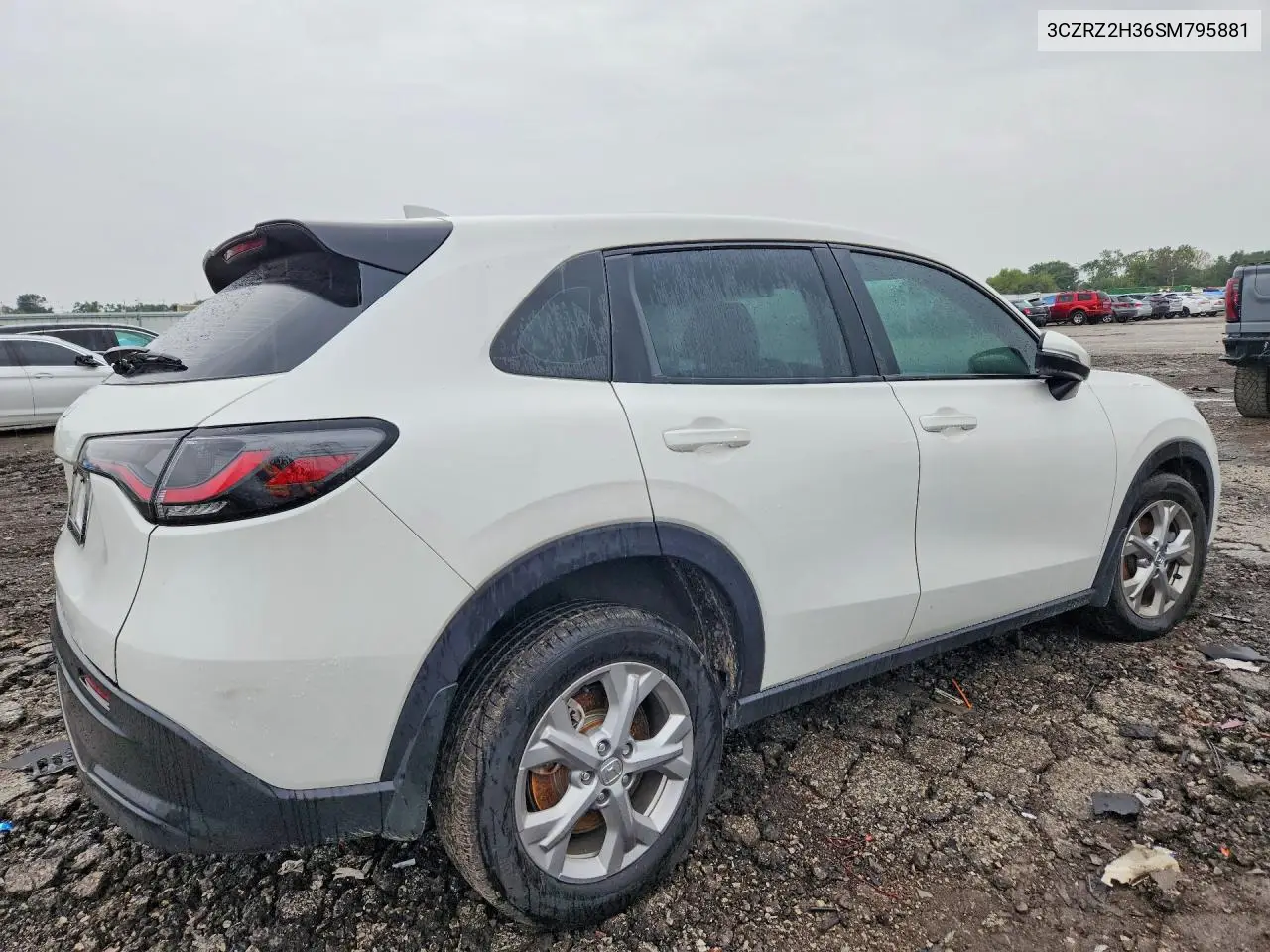 2025 HONDA HR-V VIN 3CZRZ2H36SM795881 — фото 3