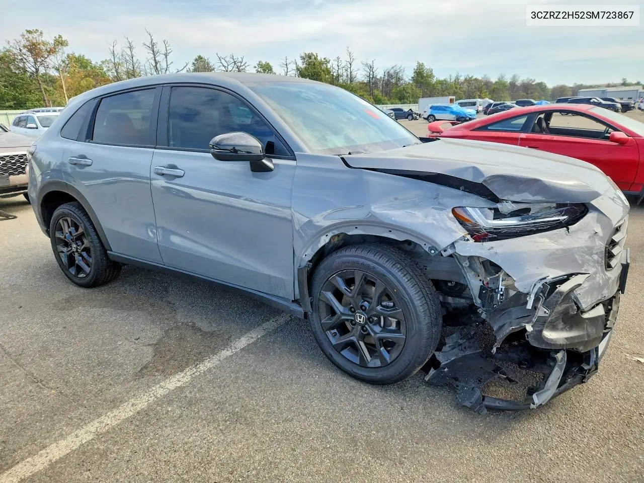 2025 HONDA HR-V VIN 3CZRZ2H52SM723867 — фото 4