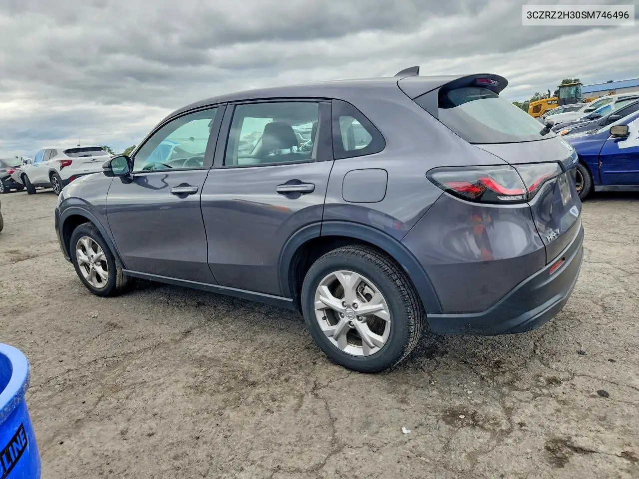 2025 HONDA HR-V VIN 3CZRZ2H30SM746496 — фото 2