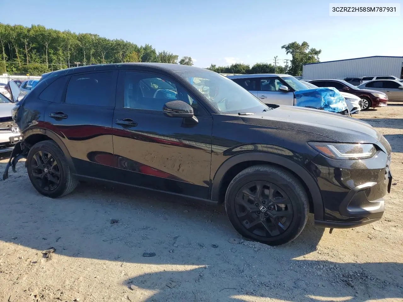 2025 HONDA HR-V VIN 3CZRZ2H58SM787931 — фото 4