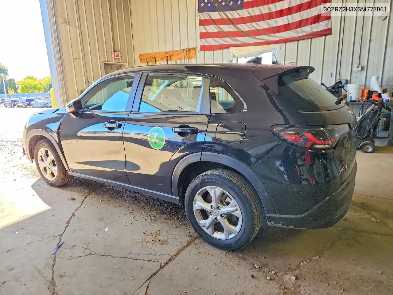 2025 HONDA HR-V VIN 3CZRZ2H3XSM777061 — фото 2