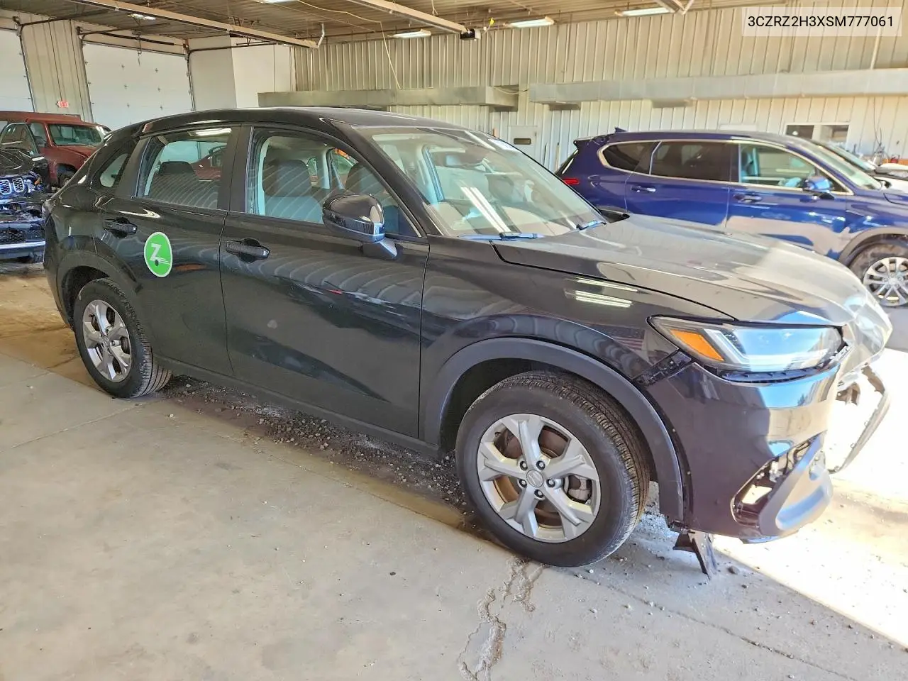 2025 HONDA HR-V VIN 3CZRZ2H3XSM777061 — фото 4