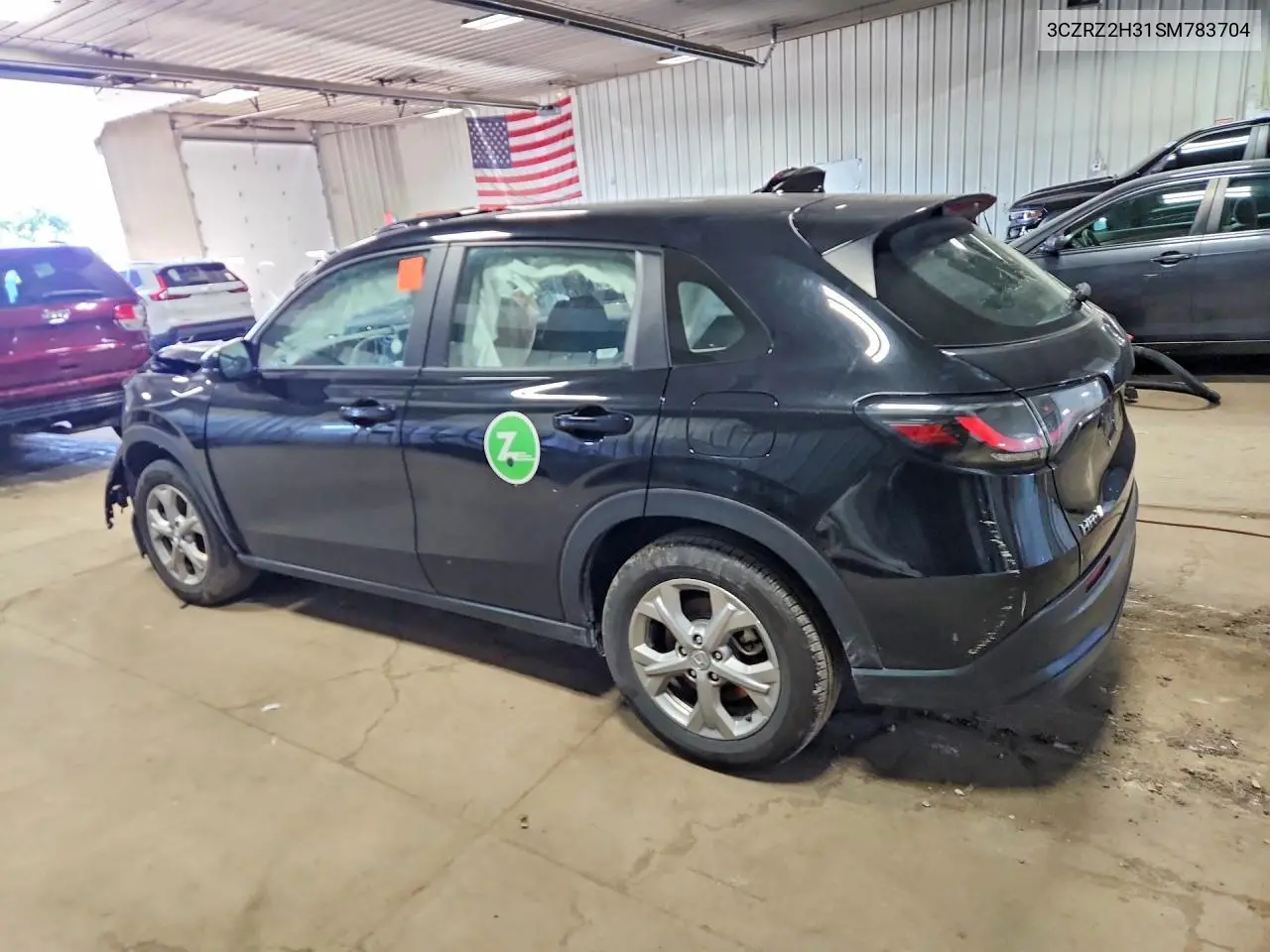 2025 HONDA HR-V VIN 3CZRZ2H31SM783704 — фото 2