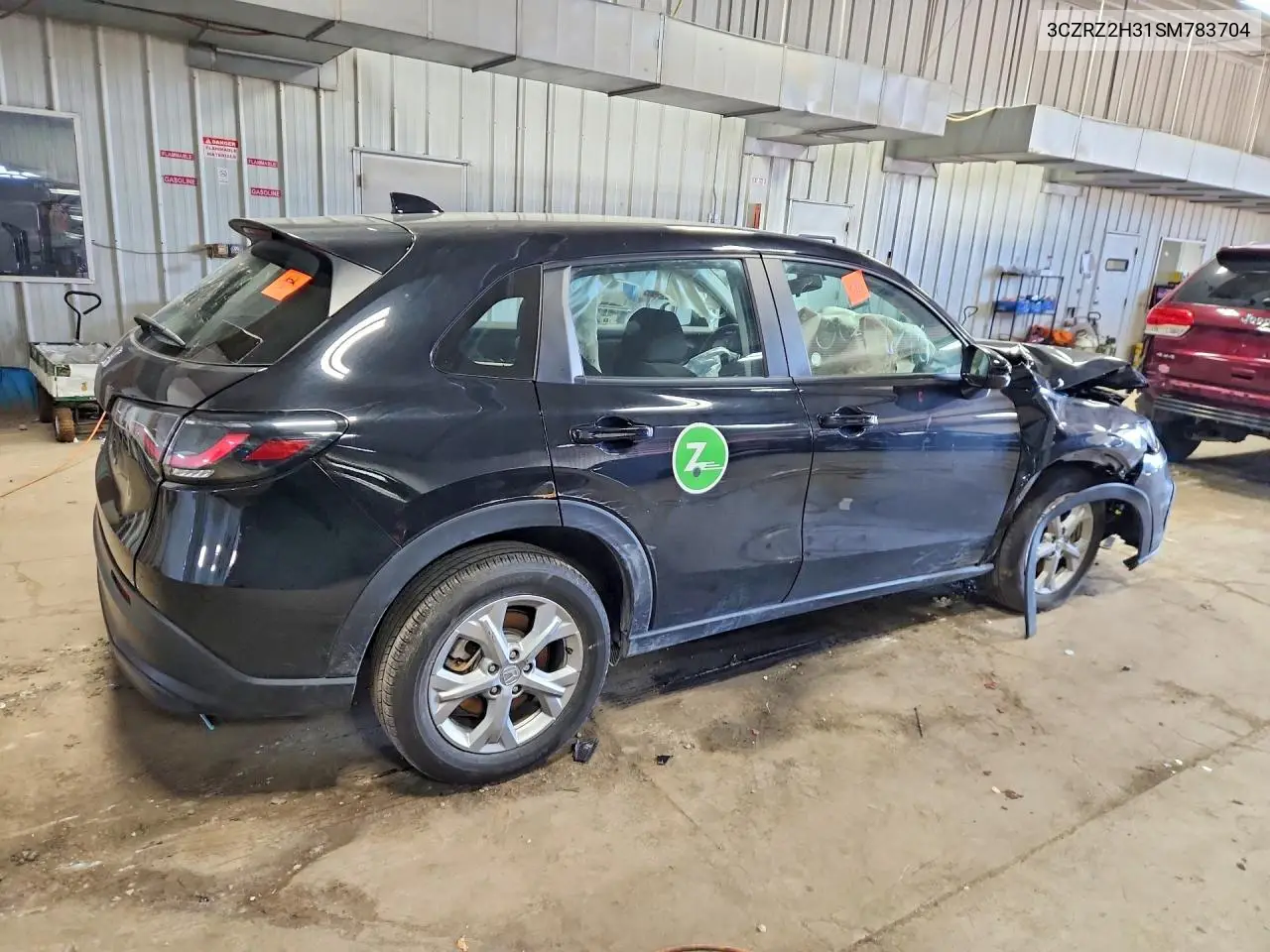 2025 HONDA HR-V VIN 3CZRZ2H31SM783704 — фото 3