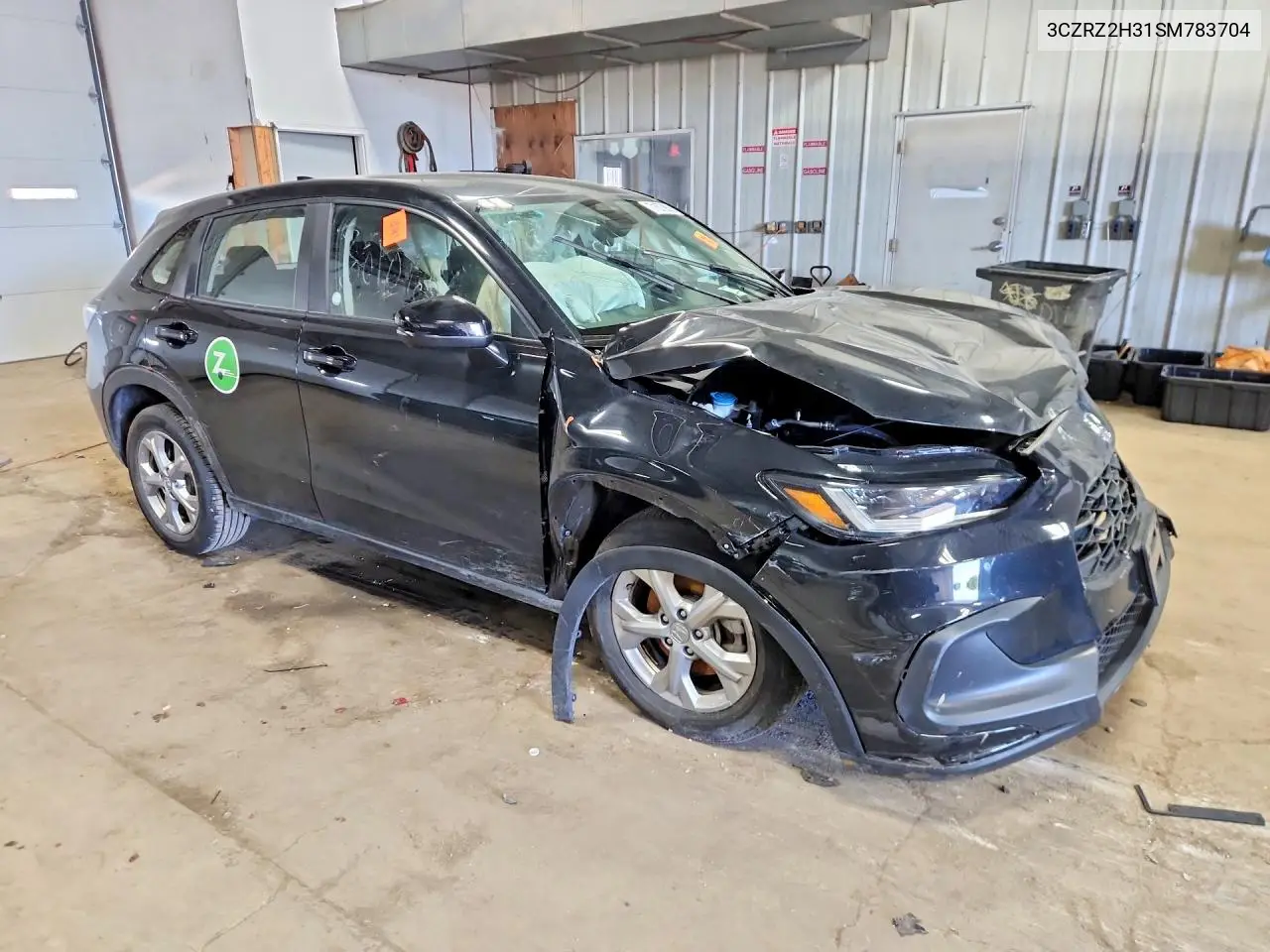 2025 HONDA HR-V VIN 3CZRZ2H31SM783704 — фото 4