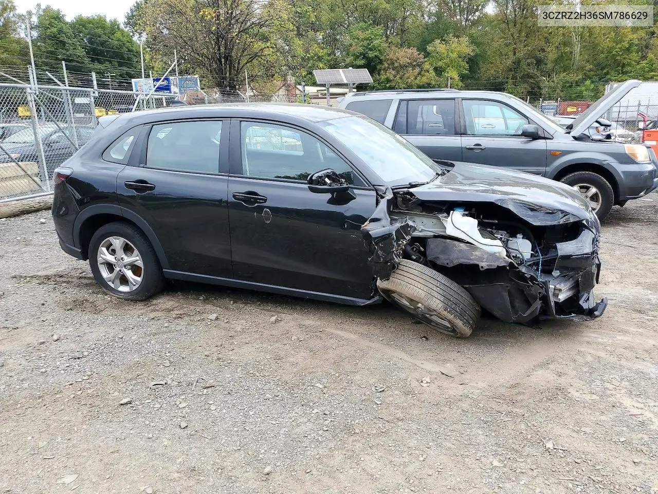 2025 HONDA HR-V VIN 3CZRZ2H36SM786629 — фото 4