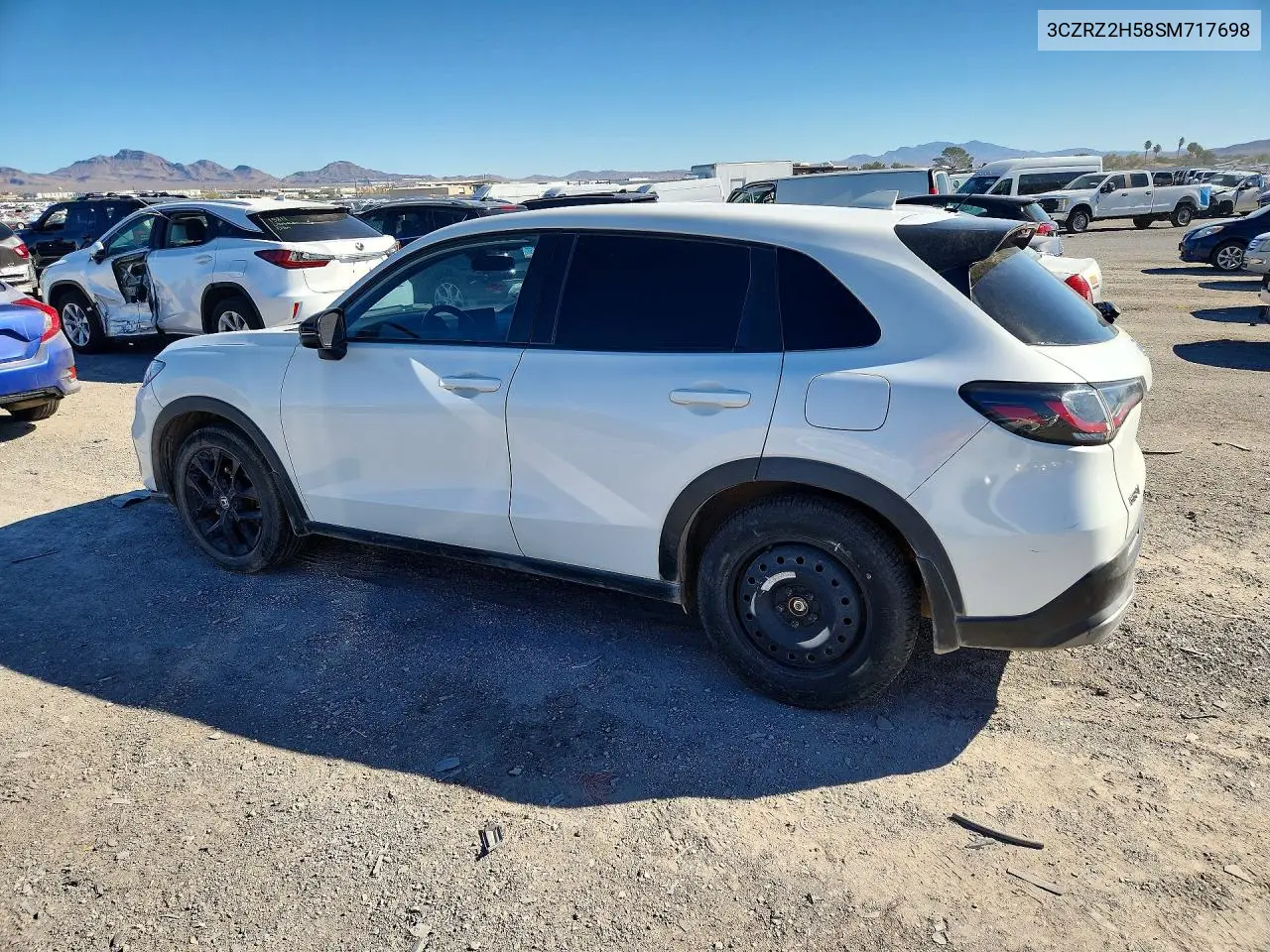 2025 HONDA HR-V VIN 3CZRZ2H58SM717698 — фото 2