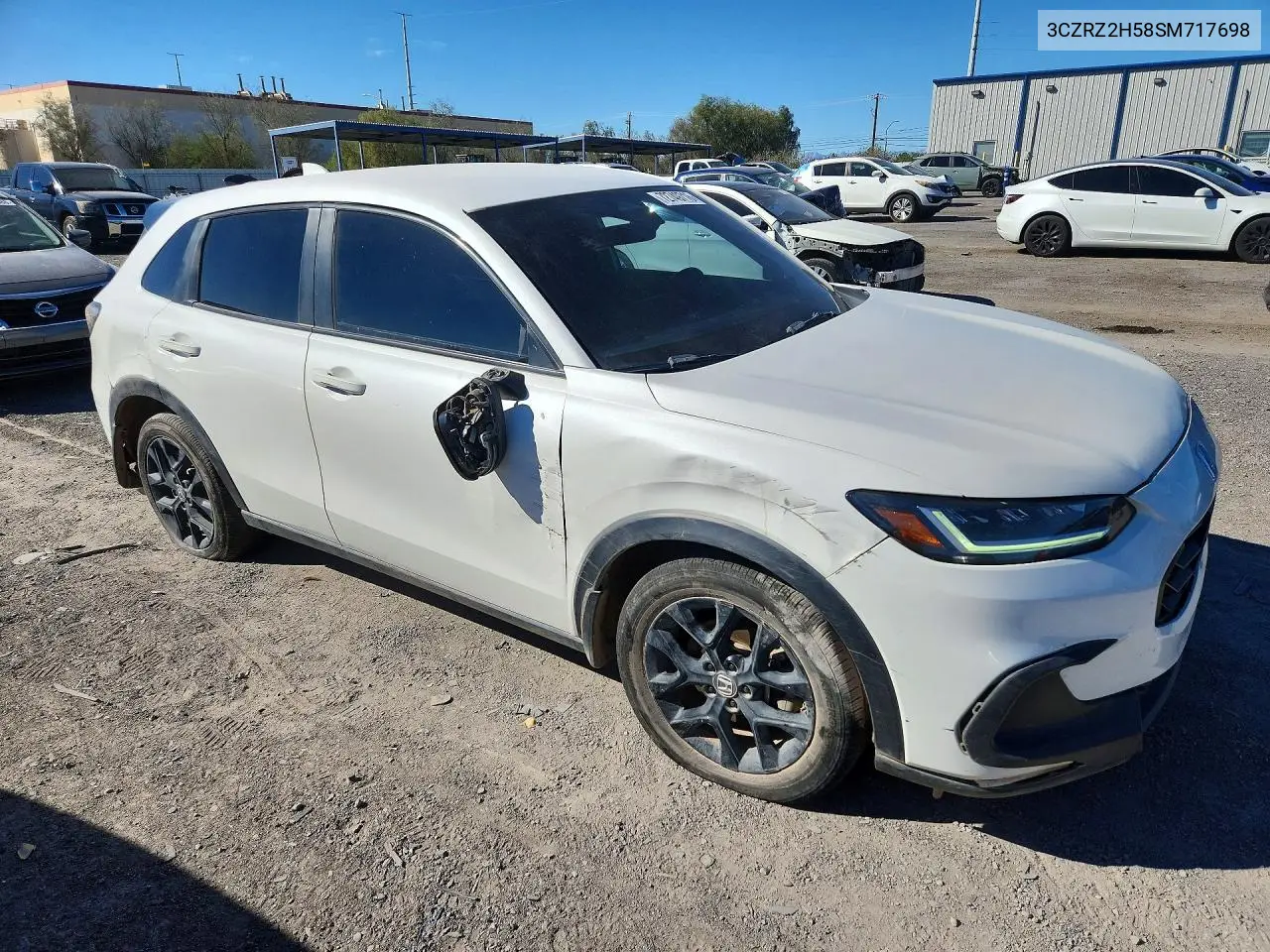 2025 HONDA HR-V VIN 3CZRZ2H58SM717698 — фото 4