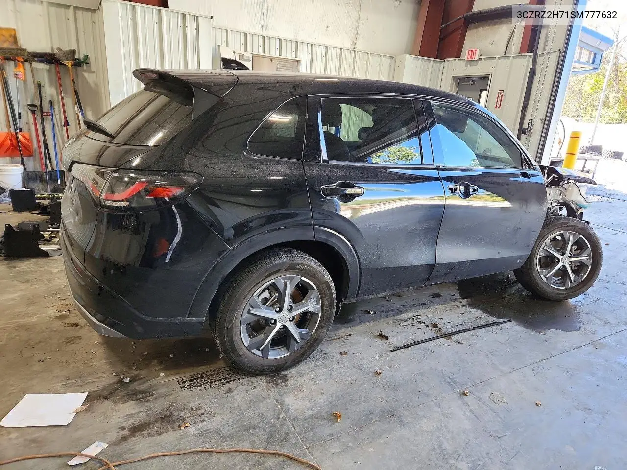 2025 HONDA HR-V VIN 3CZRZ2H71SM777632 — фото 3