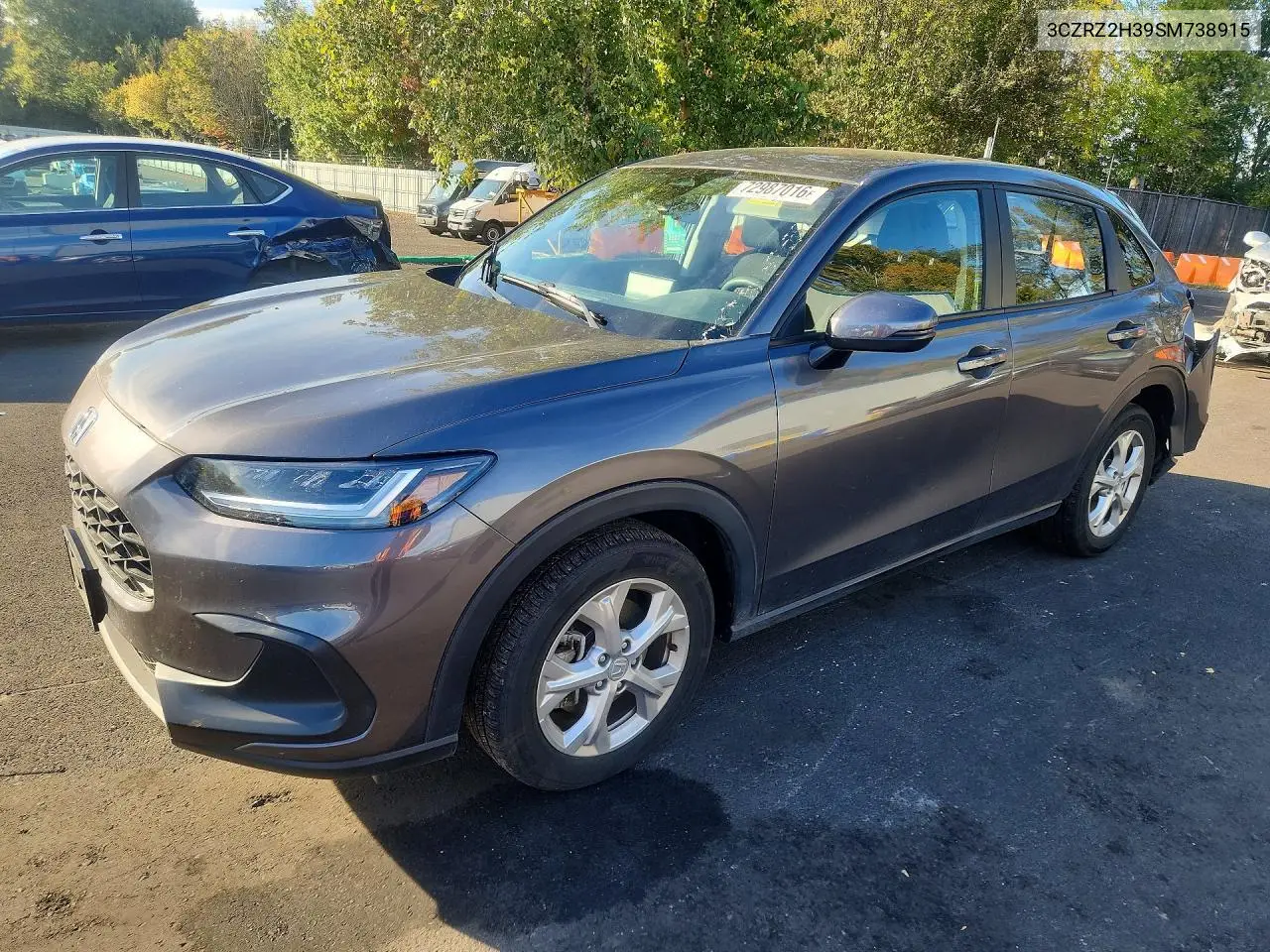 HONDA HR-V 2025, VIN 3CZRZ2H39SM738915
