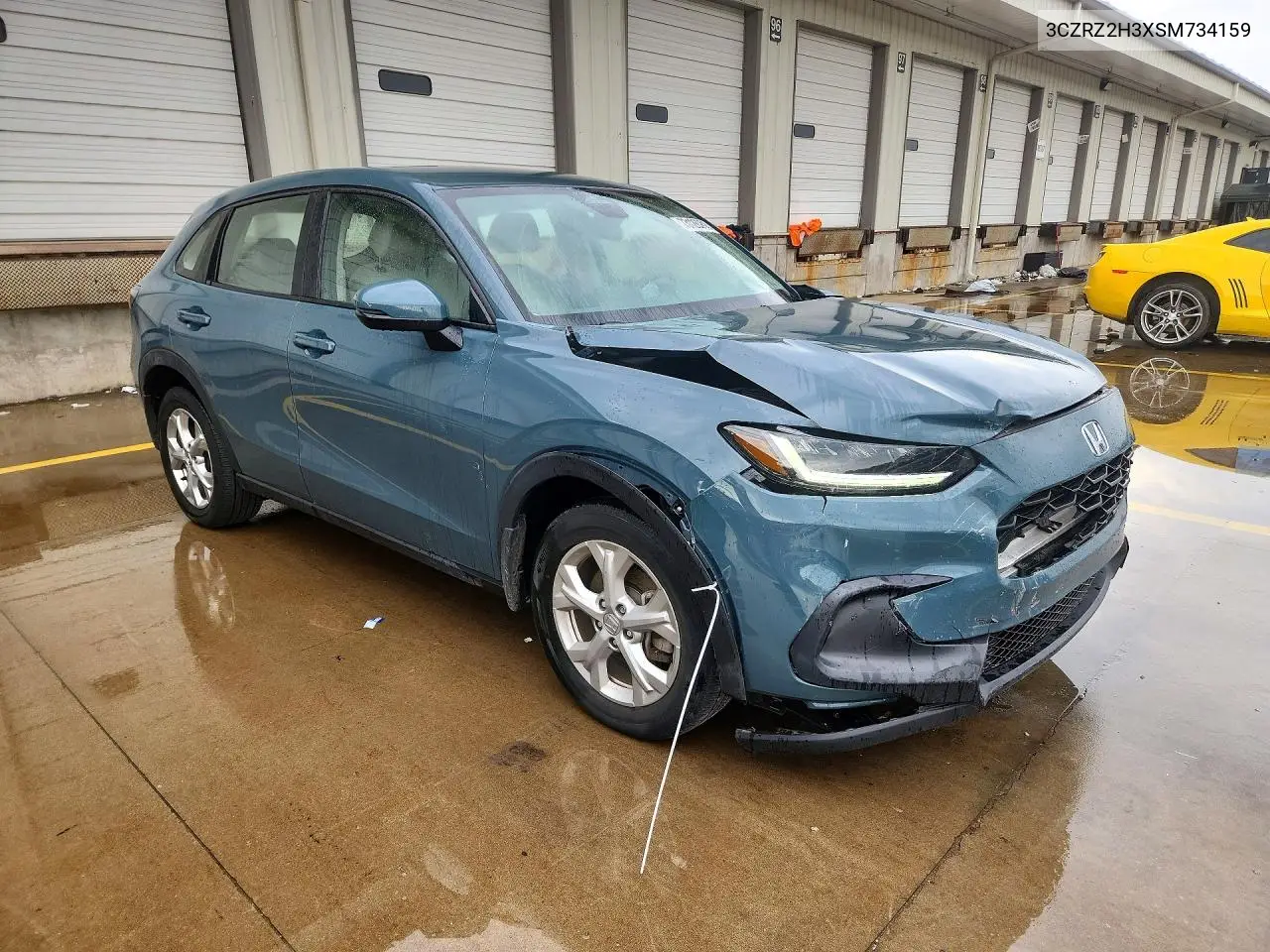 2025 HONDA HR-V VIN 3CZRZ2H3XSM734159 — фото 4