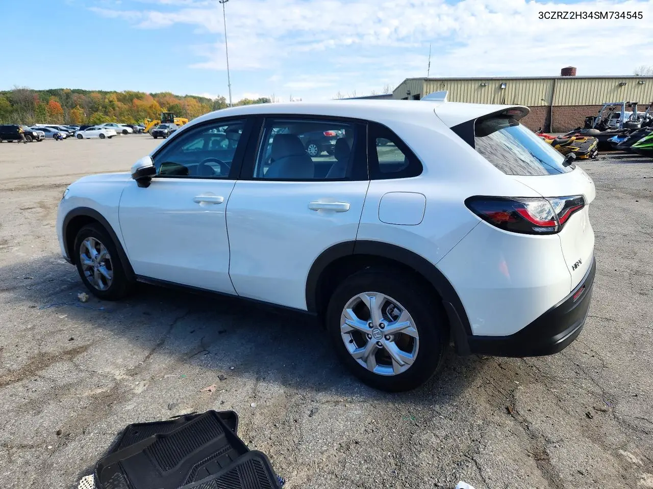 2025 HONDA HR-V VIN 3CZRZ2H34SM734545 — фото 2