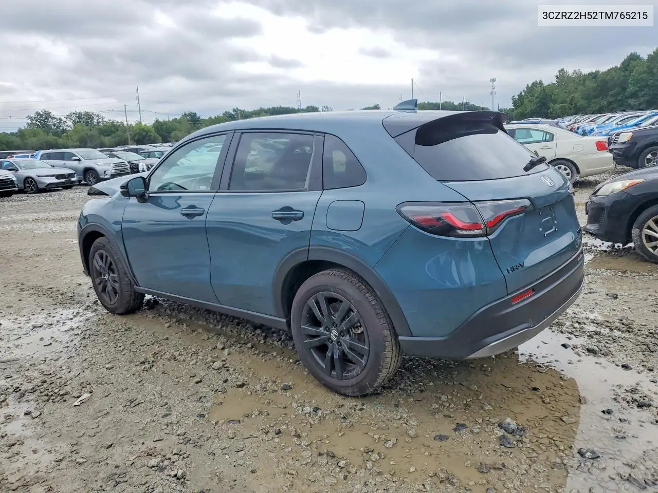 2026 HONDA HR-V VIN 3CZRZ2H52TM765215 — фото 2