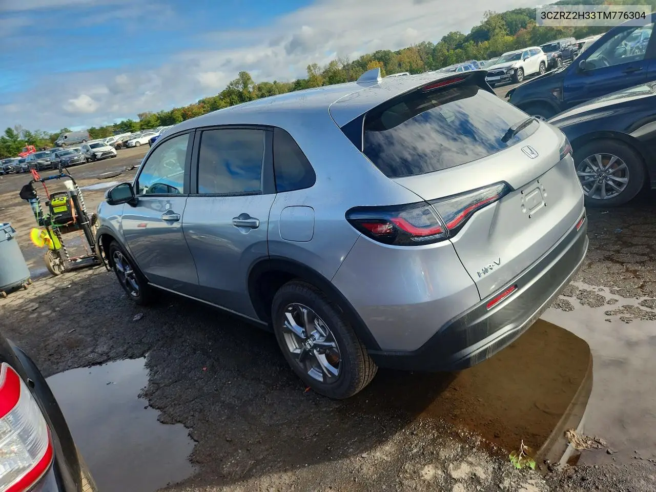 2026 HONDA HR-V VIN 3CZRZ2H33TM776304 — фото 2