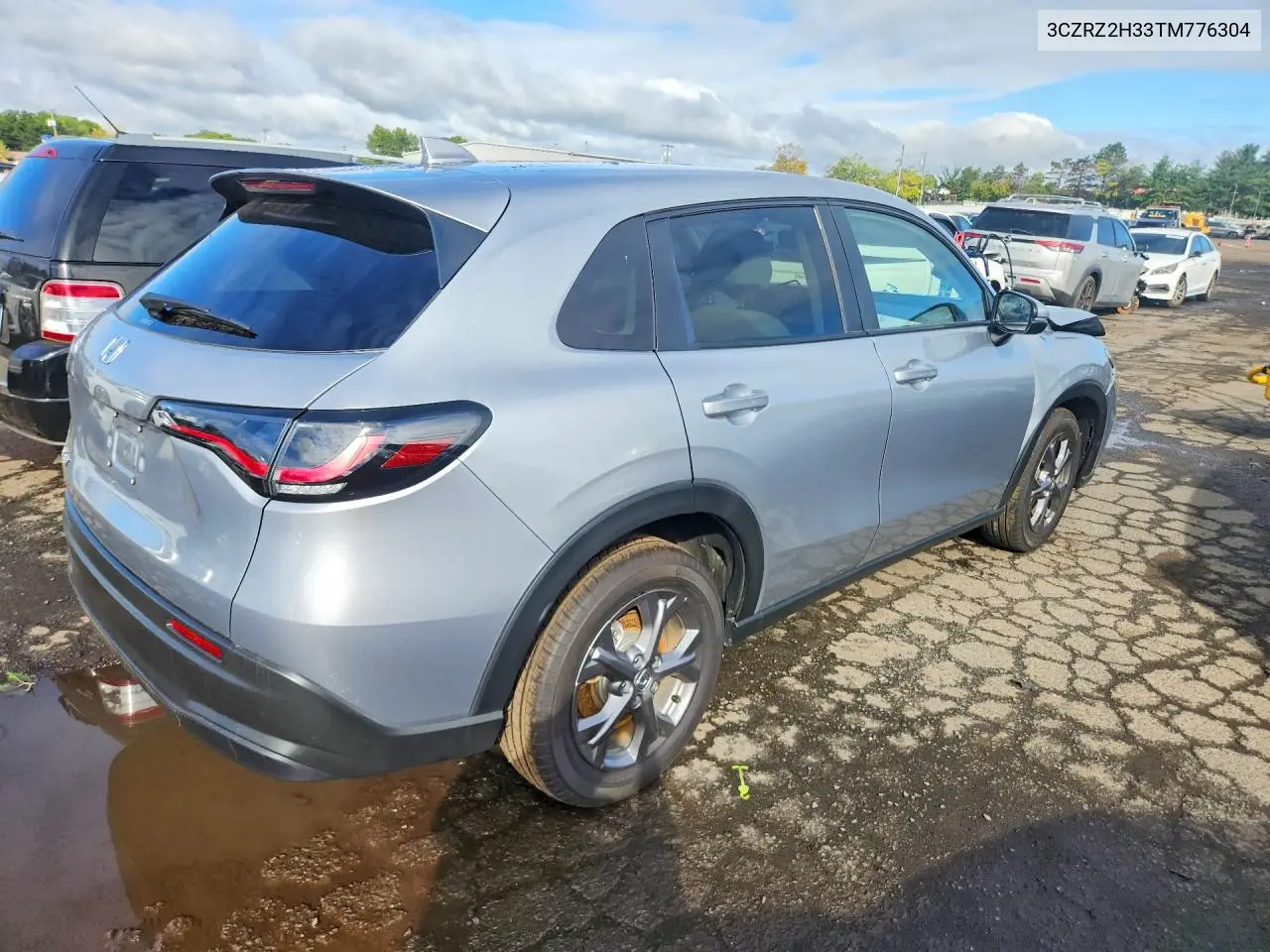 2026 HONDA HR-V VIN 3CZRZ2H33TM776304 — фото 3