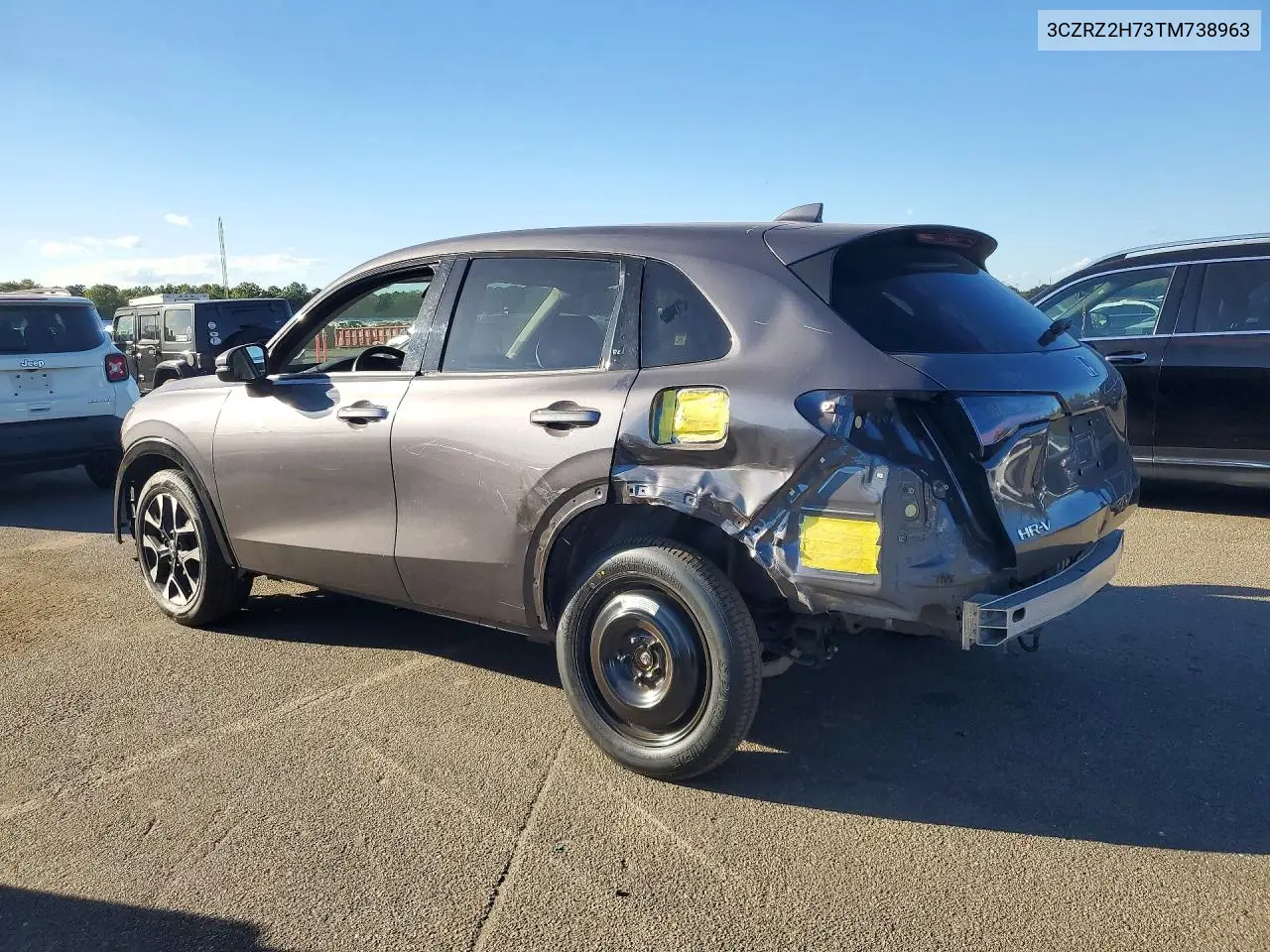 2026 HONDA HR-V VIN 3CZRZ2H73TM738963 — фото 2