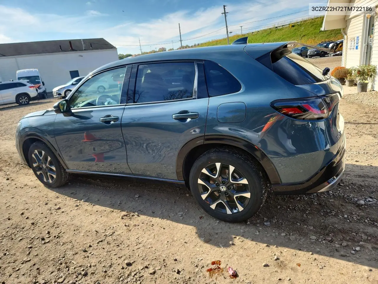 2026 HONDA HR-V VIN 3CZRZ2H72TM722186 — фото 2