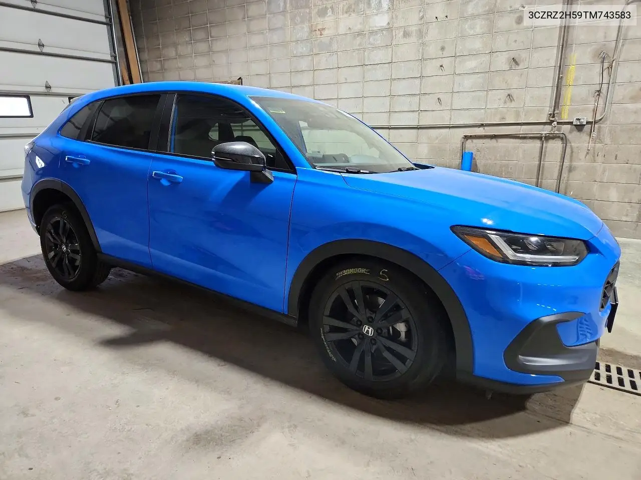 2026 HONDA HR-V VIN 3CZRZ2H59TM743583 — фото 4