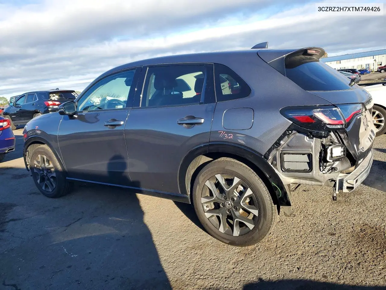 2026 HONDA HR-V VIN 3CZRZ2H7XTM749426 — фото 2
