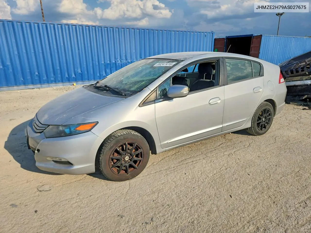 HONDA INSIGHT 2010, VIN JHMZE2H79AS027675
