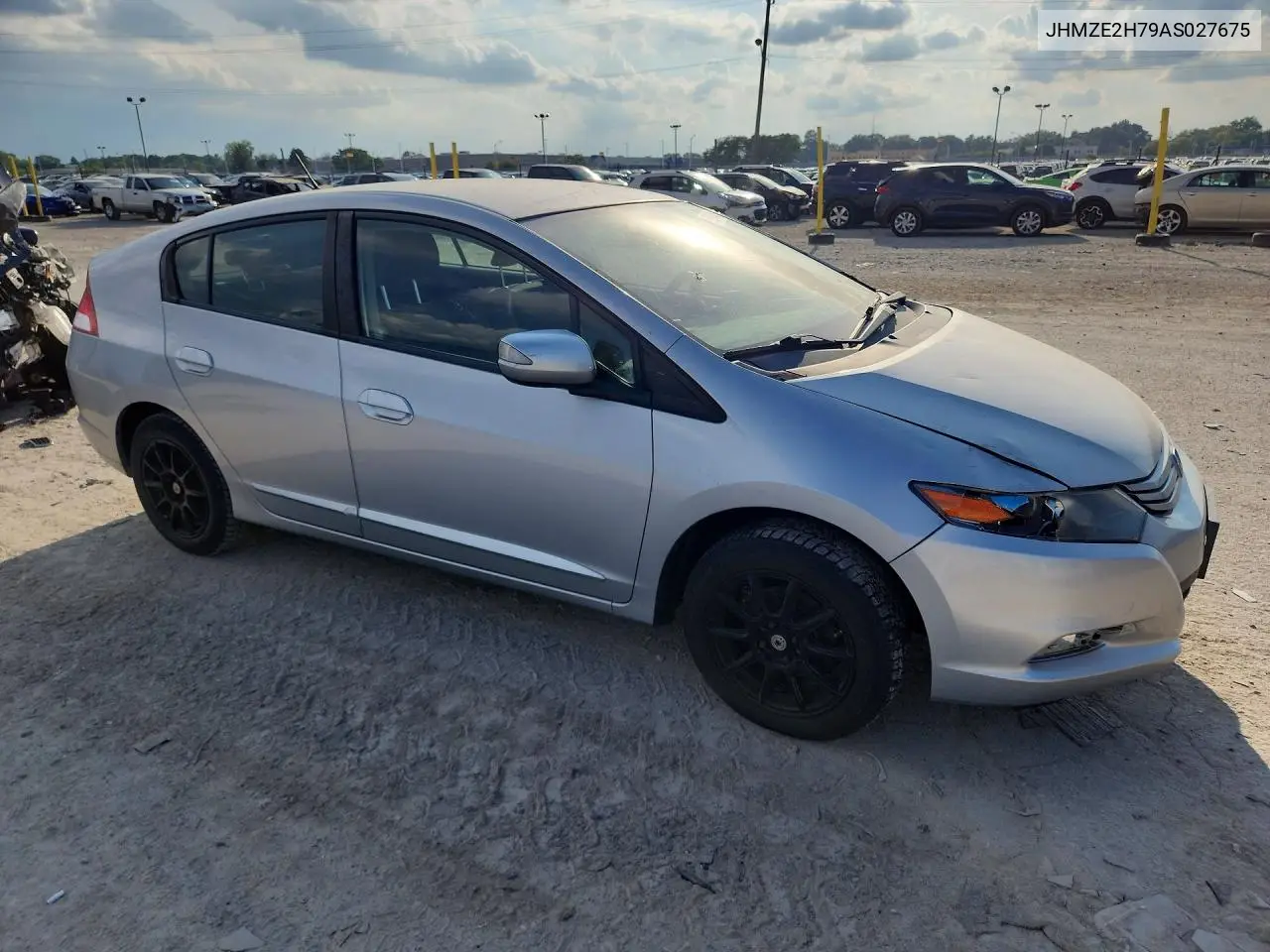 2010 HONDA INSIGHT VIN JHMZE2H79AS027675 — фото 4