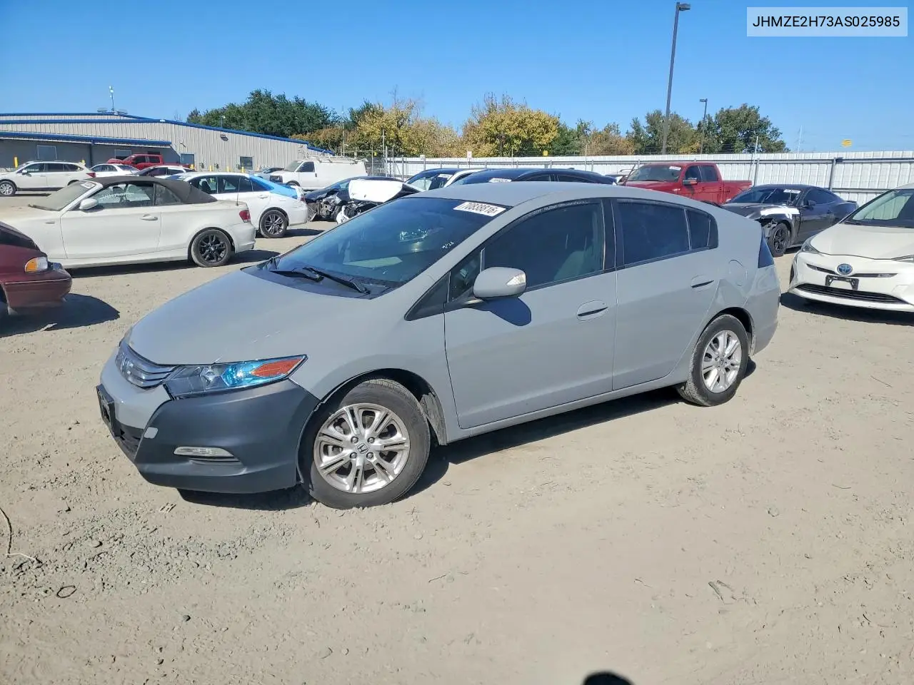 HONDA INSIGHT 2010, VIN JHMZE2H73AS025985