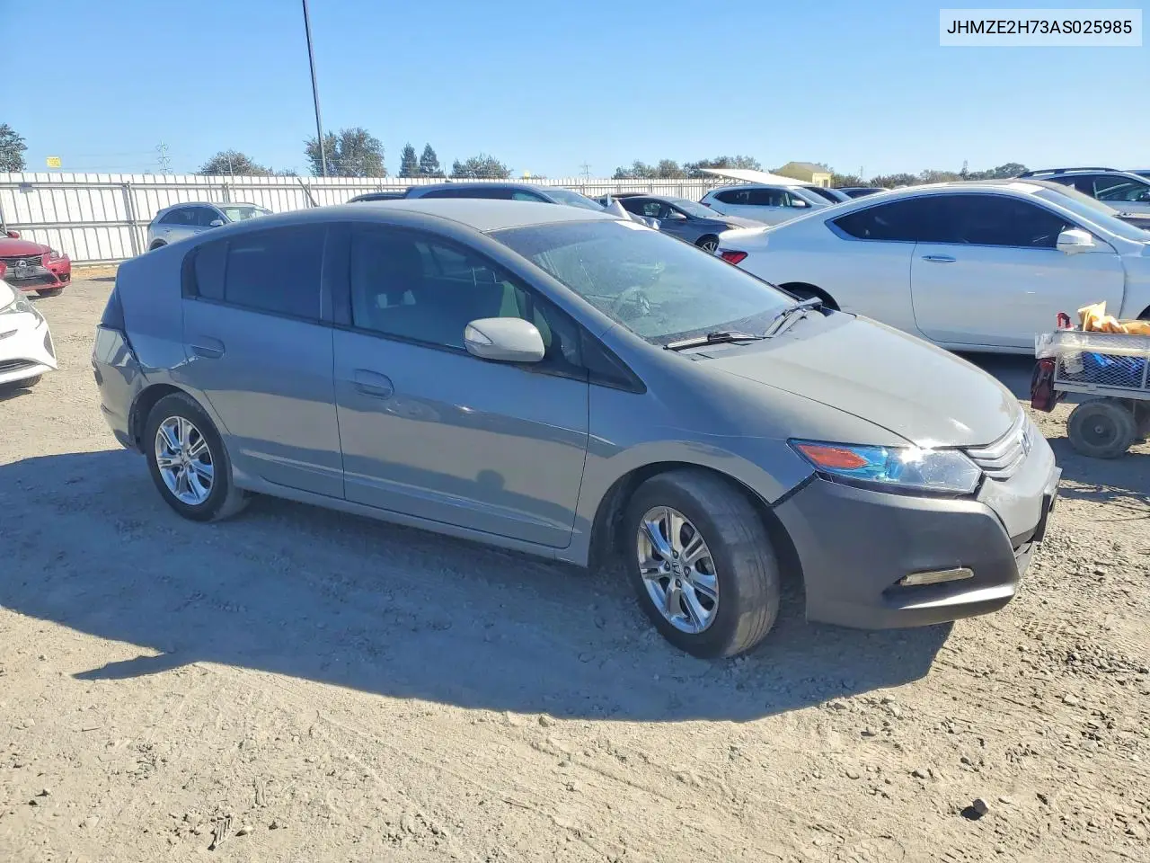 2010 HONDA INSIGHT VIN JHMZE2H73AS025985 — фото 4