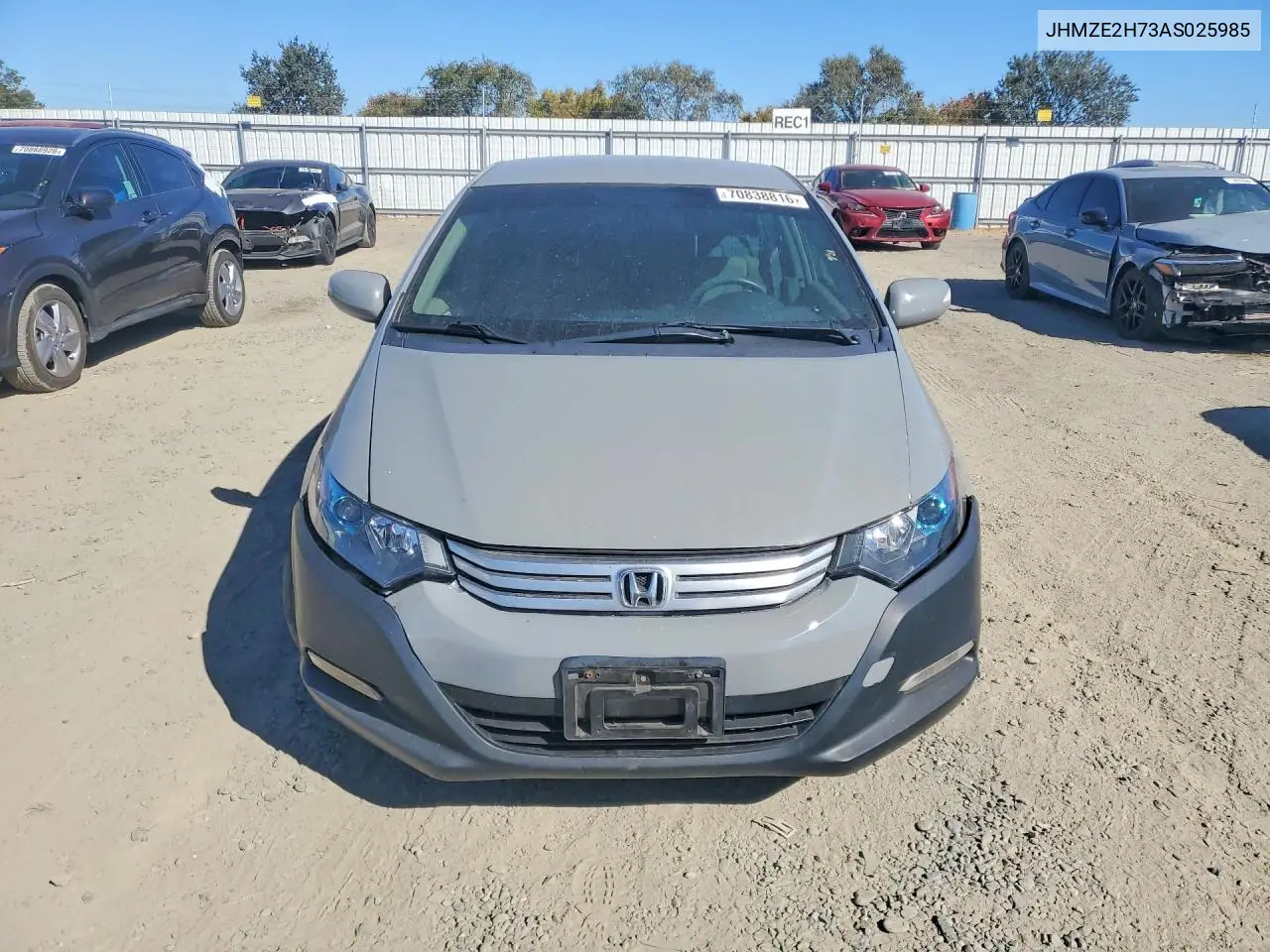2010 HONDA INSIGHT VIN JHMZE2H73AS025985 — фото 5