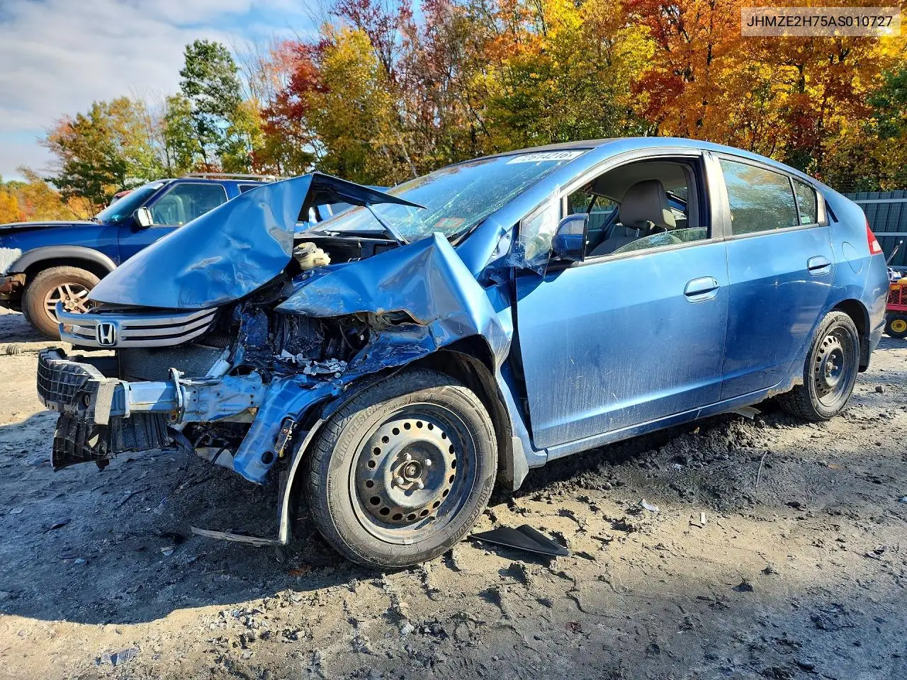 HONDA INSIGHT 2010, VIN JHMZE2H75AS010727