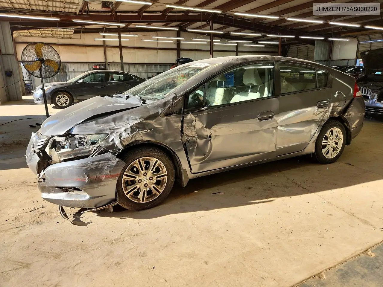 HONDA INSIGHT 2010, VIN JHMZE2H75AS030220