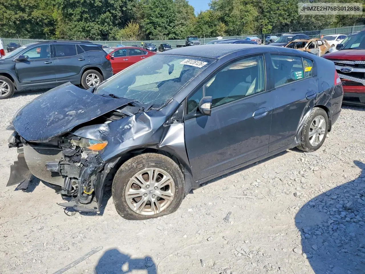 HONDA INSIGHT 2011, VIN JHMZE2H76BS012858