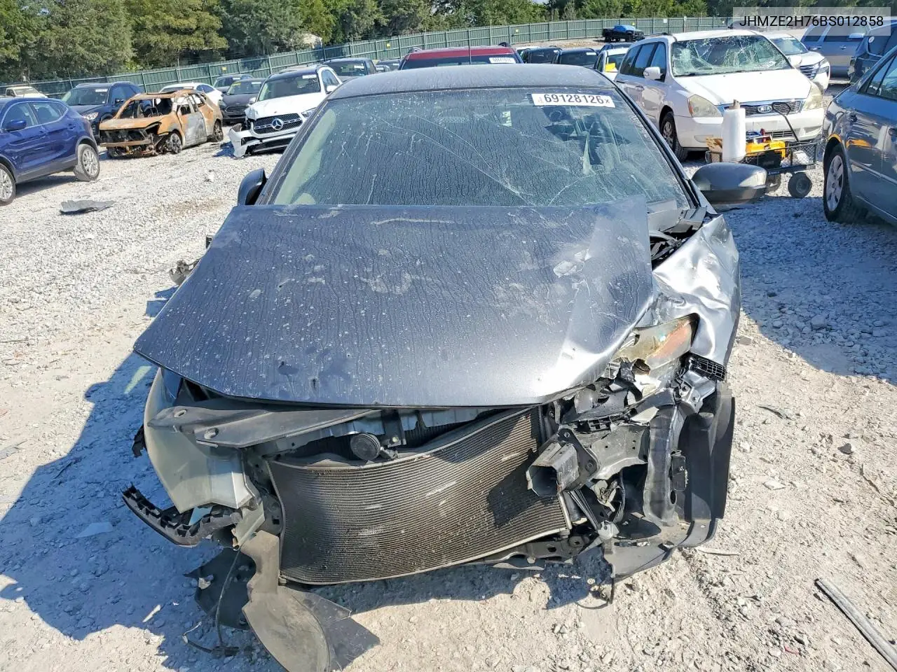 2011 HONDA INSIGHT VIN JHMZE2H76BS012858 — фото 5
