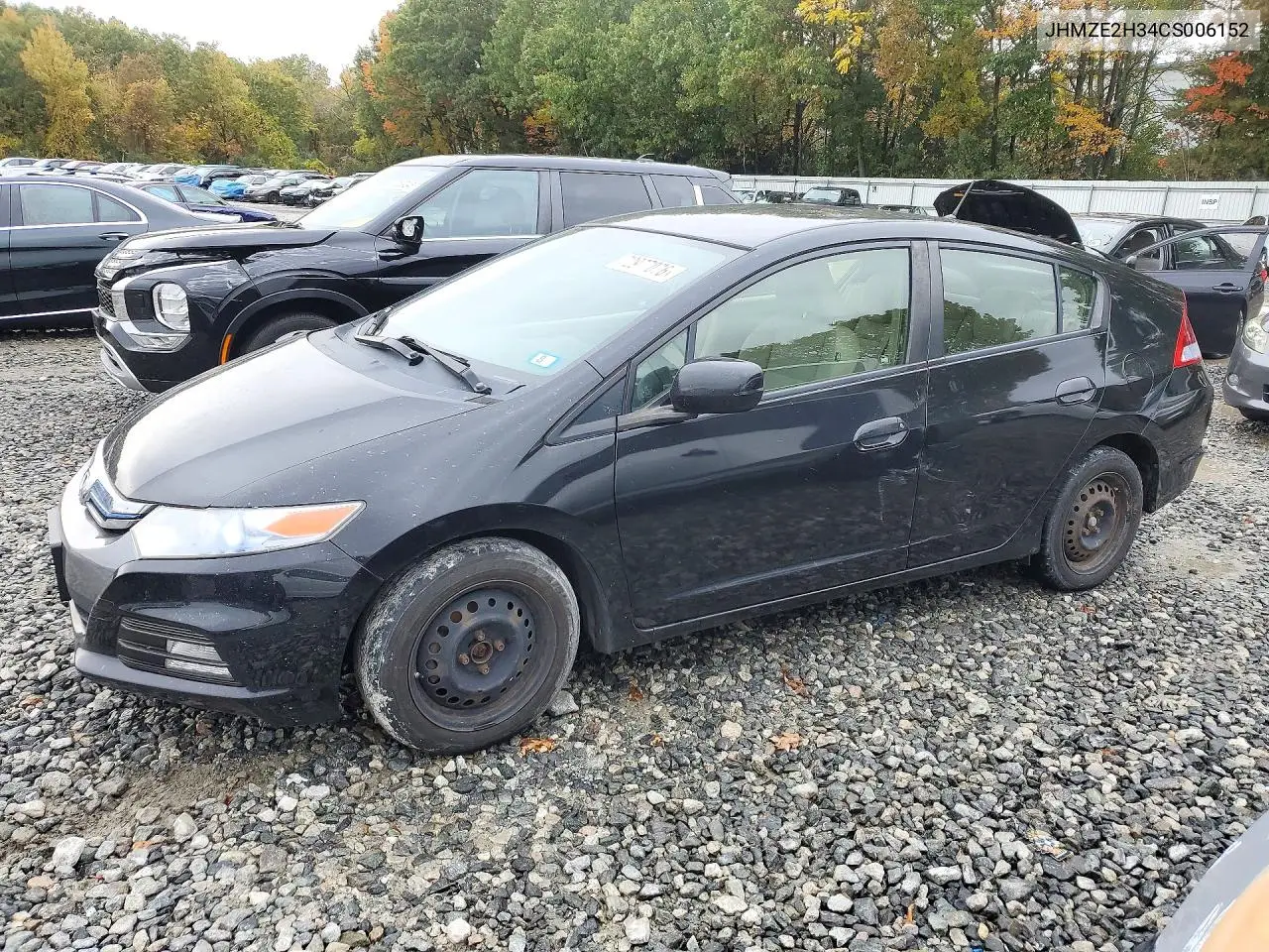 HONDA INSIGHT 2012, VIN JHMZE2H34CS006152