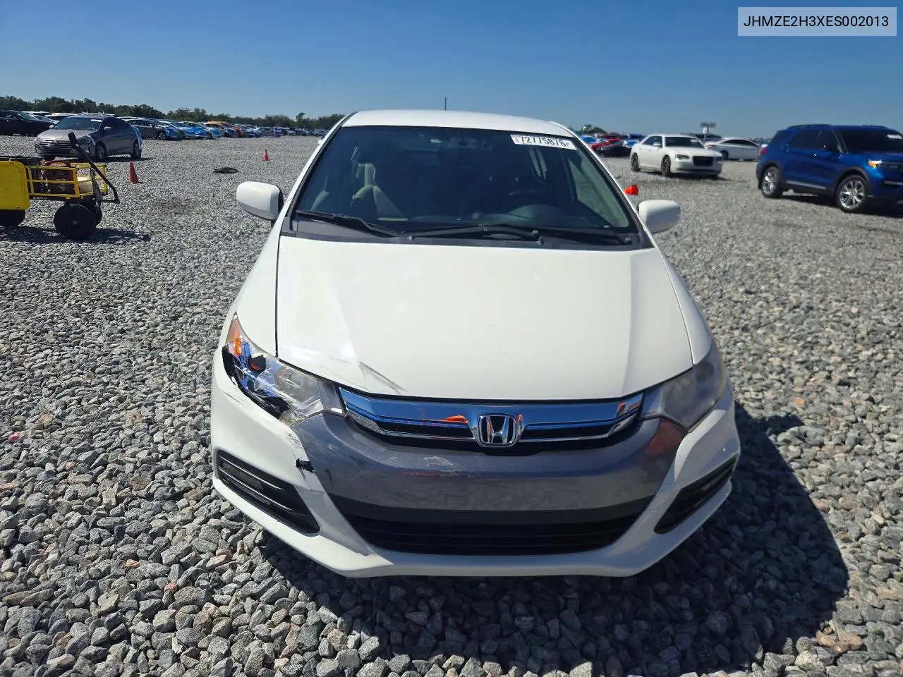 2014 HONDA INSIGHT VIN JHMZE2H3XES002013 — фото 5