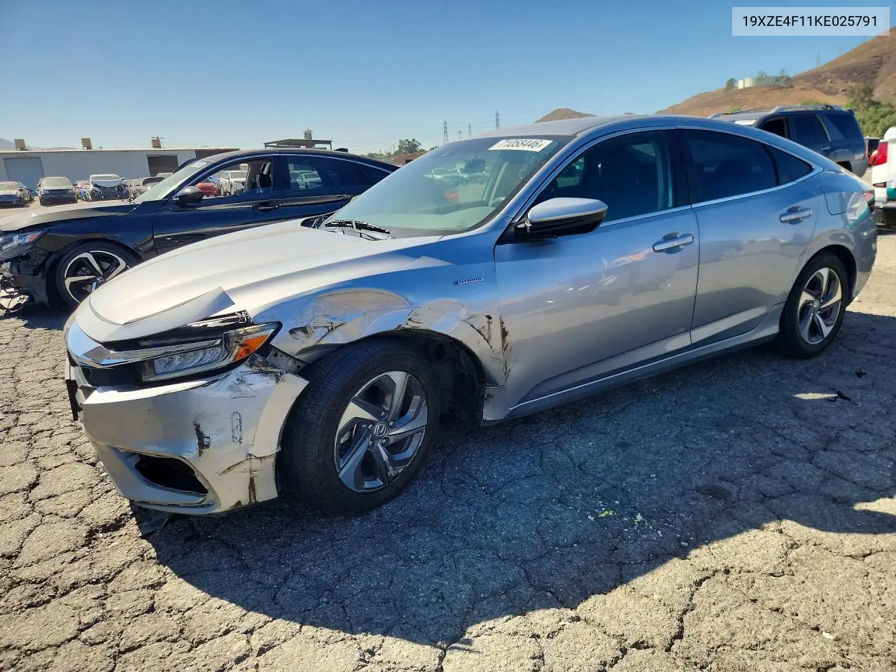 HONDA INSIGHT 2019, VIN 19XZE4F11KE025791
